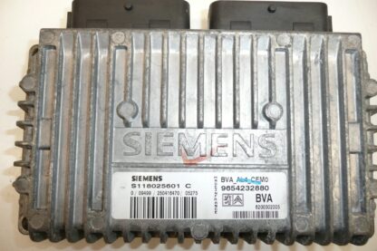 ECU Siemens Citroën Peugeot 9654232880 S118025601 25290C