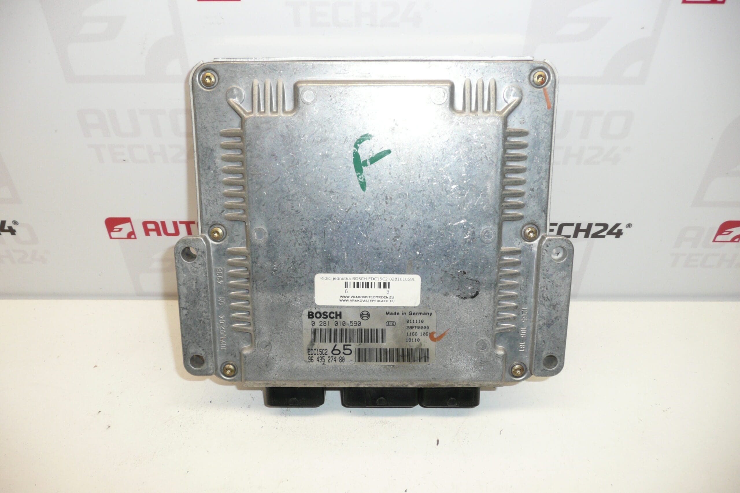 ECU Bosch EDC15C2 Citroën Peugeot 0281010590 - Afbeelding 2