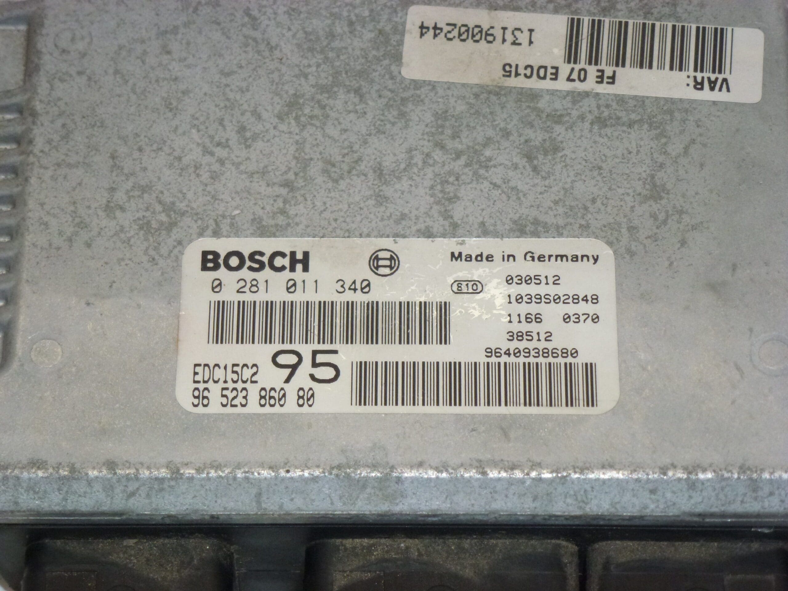 ECU Bosch EDC15C2 Virgin 9652386080 0281011340 - Afbeelding 2