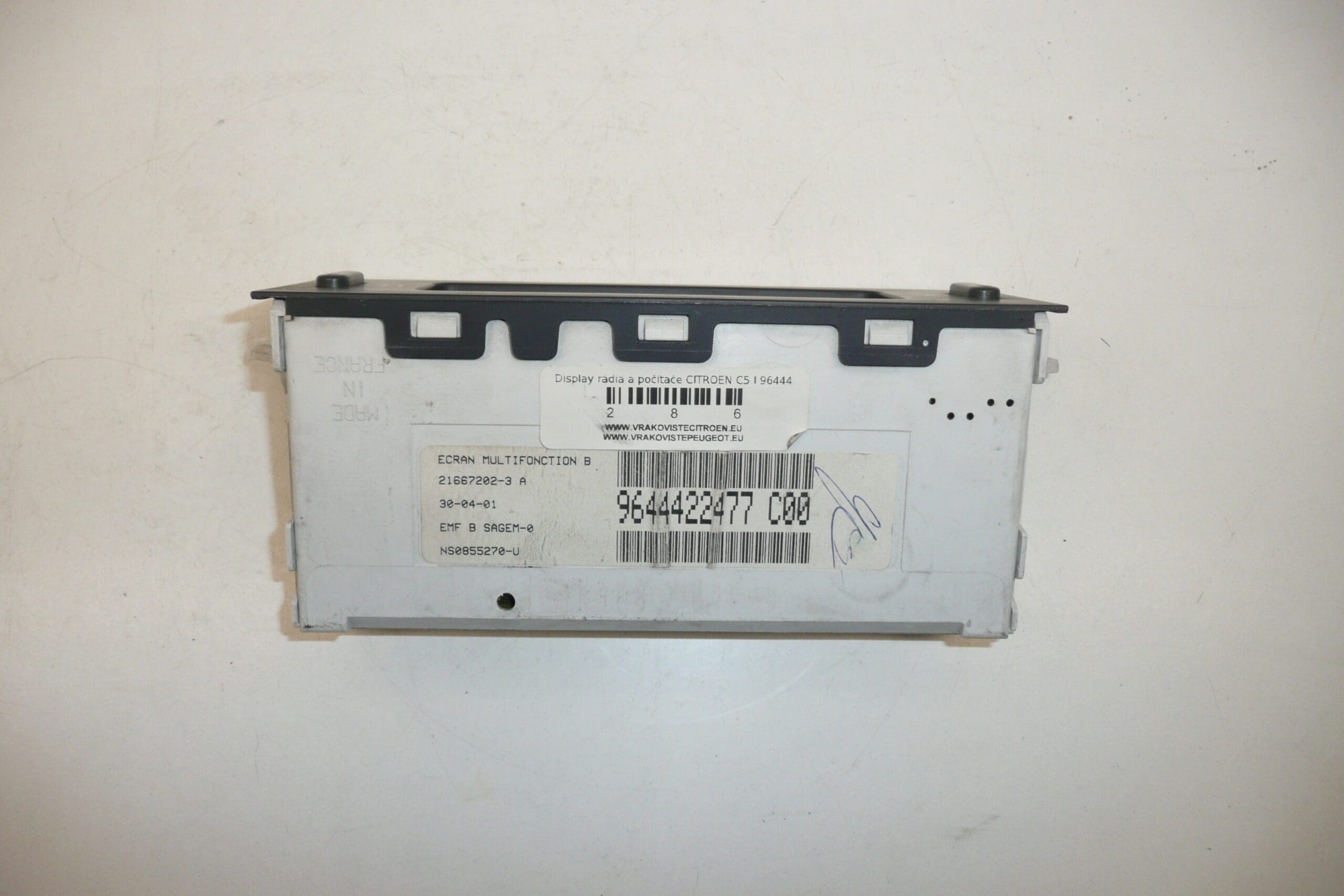 Display Citroën C5 I 9644422477 C00 - Afbeelding 2