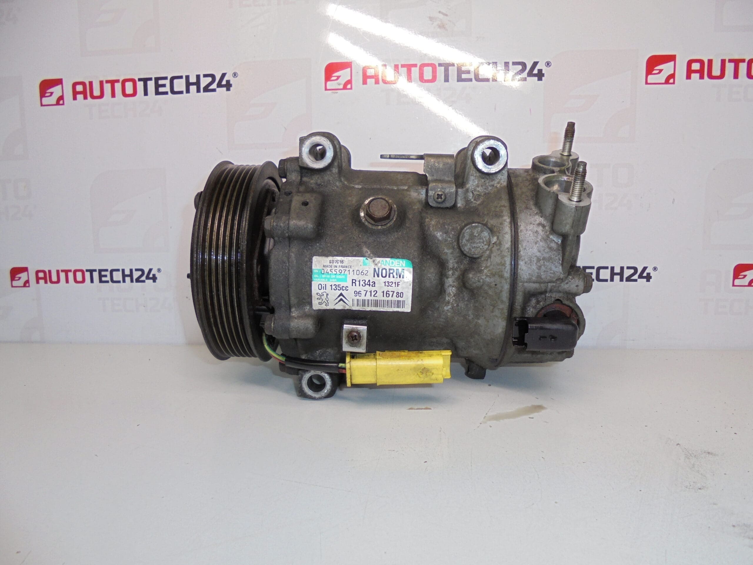 Airconditioningcompressor Sanden SD7C16 1321F 9671216780 9825868180 648734