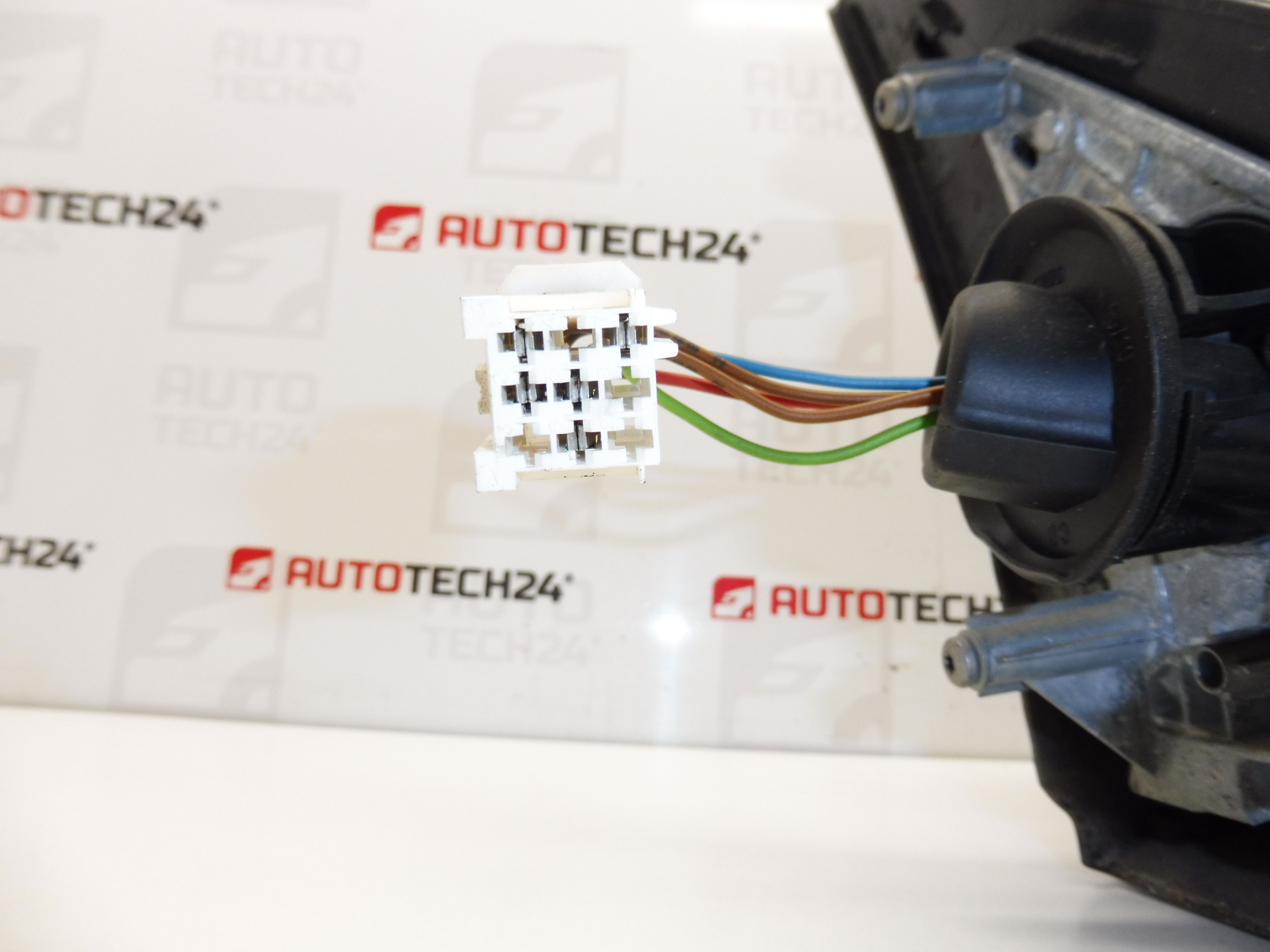 Linker spiegel blauw EGE Peugeot 206 8153KQ