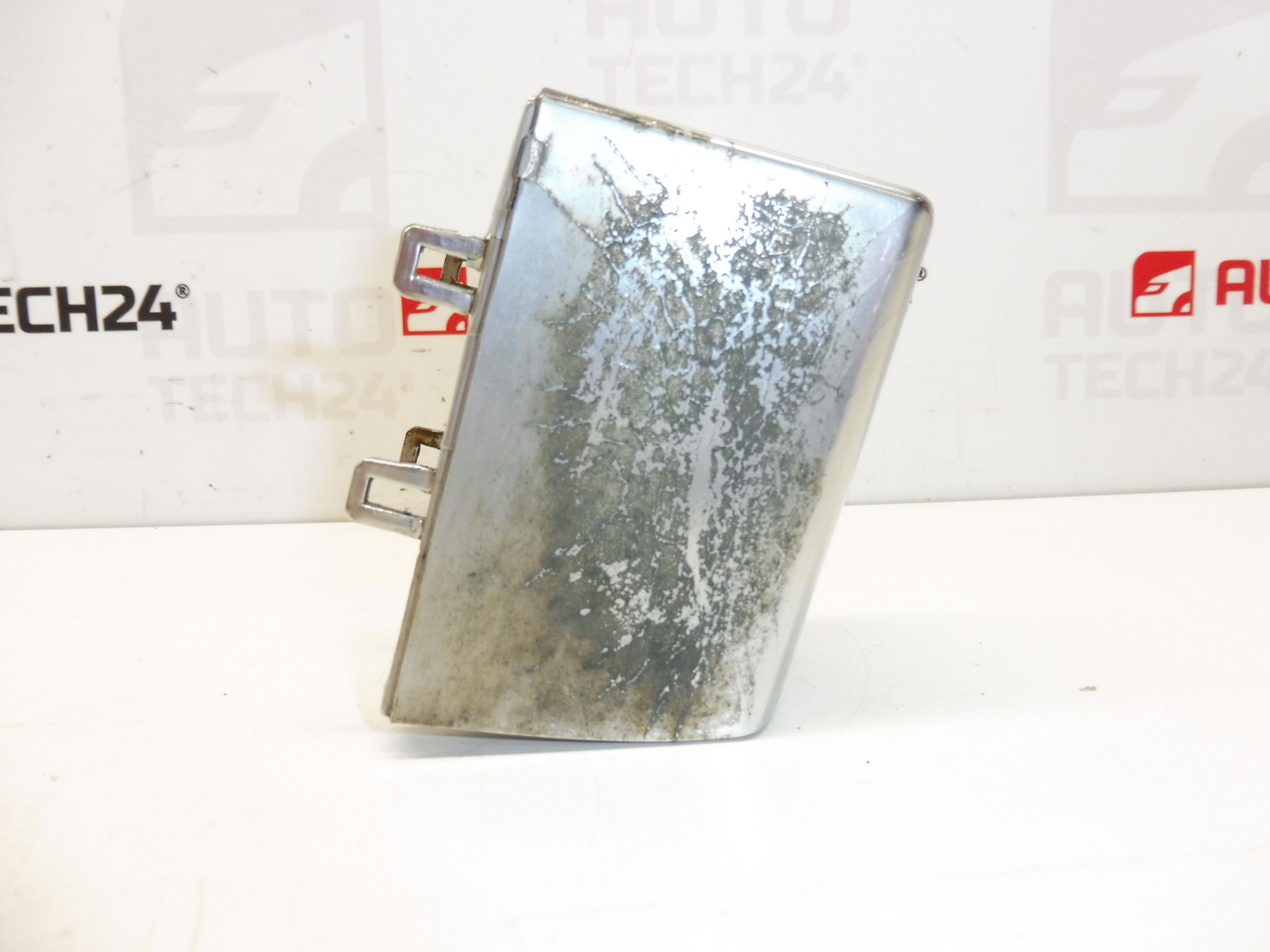 Deflectorkap voor buitenhandgreep linker achterportier Citroën Peugeot chroom 1484501077 9101EH