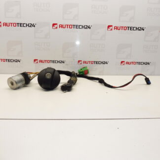 Schakelkast, slotenset, 1 sleutel Peugeot 307 4162AS 4162X4