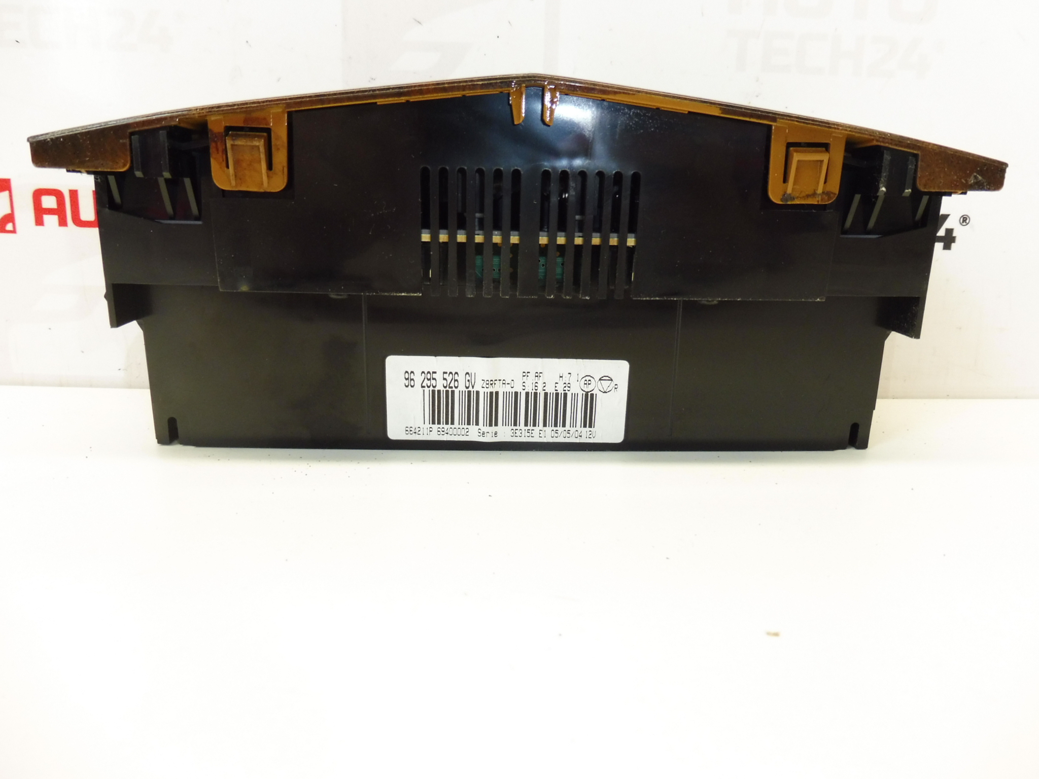 Peugeot 607 airconditioning verwarming bediening 96295526GV 6451HE