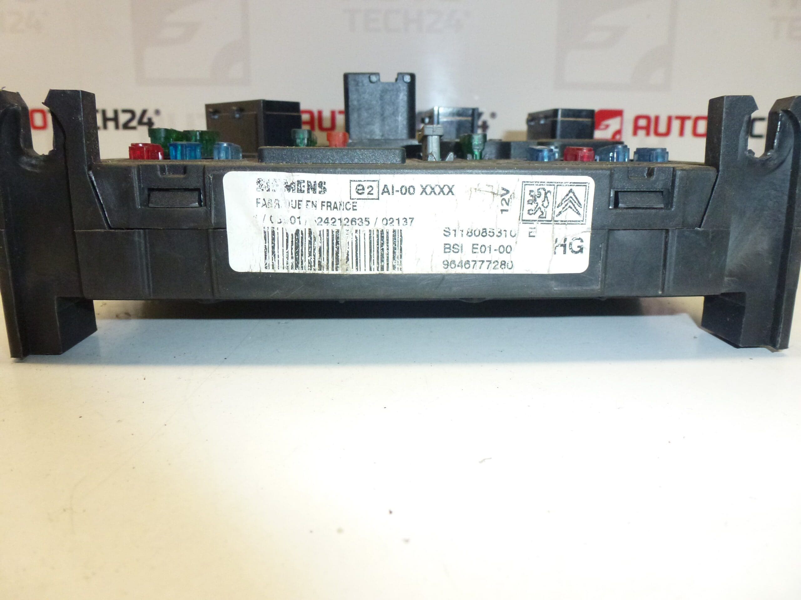 BSI Siemens E01-00 Citroen Peugeot 9646777280