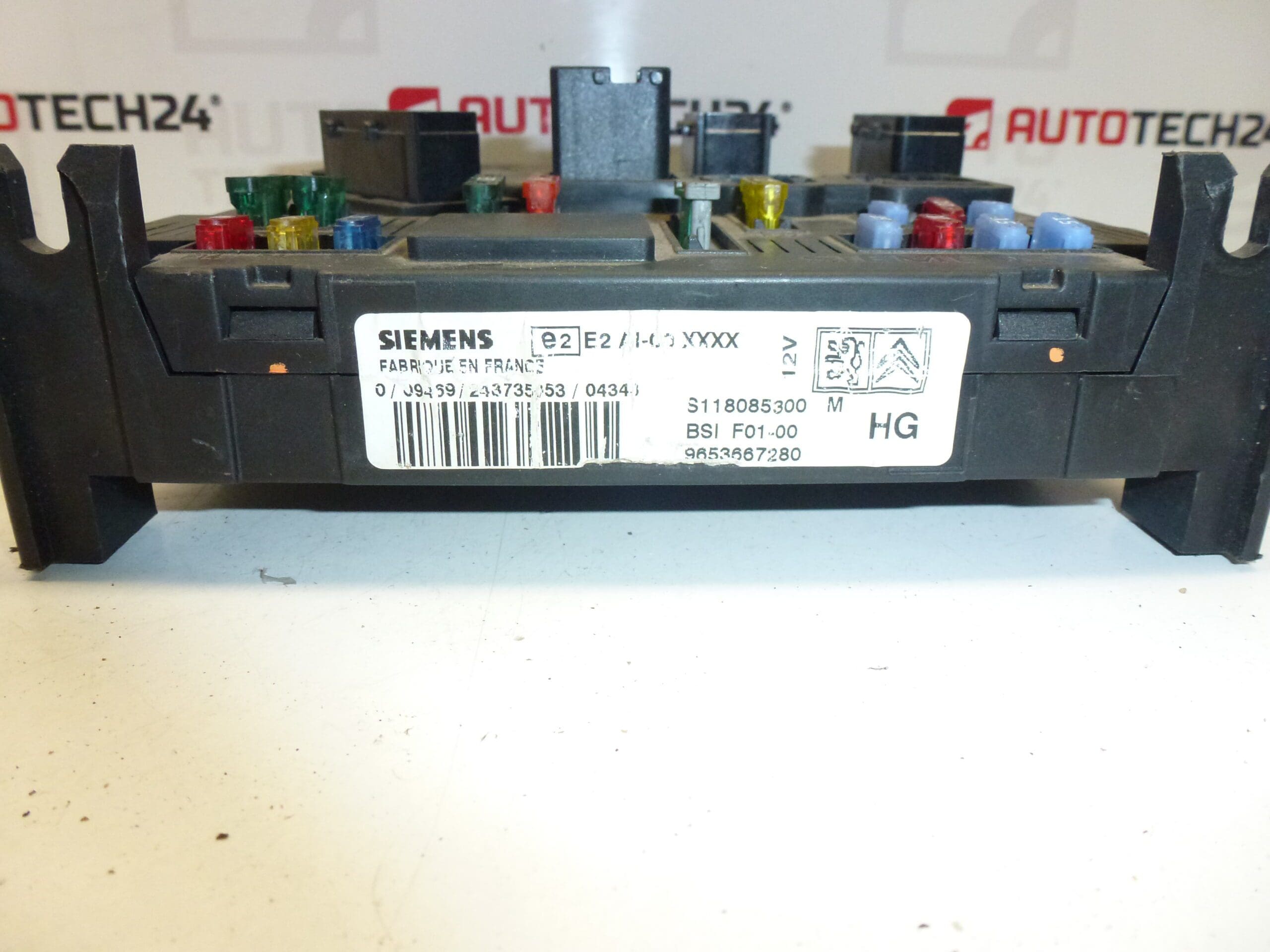 Siemens BSI F01-00 HG Citroen C3 C2 9653667280