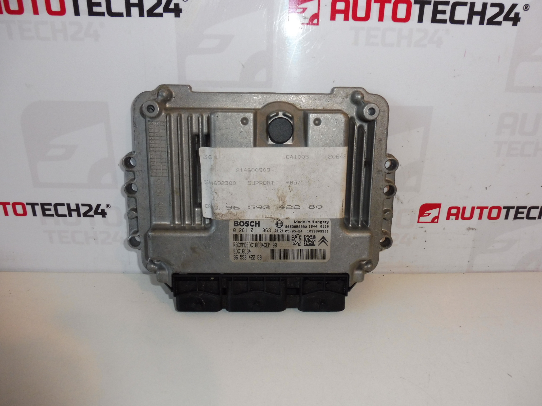 ECU Bosch EDC16C34 Citroën Peugeot 0281011863 9659342280