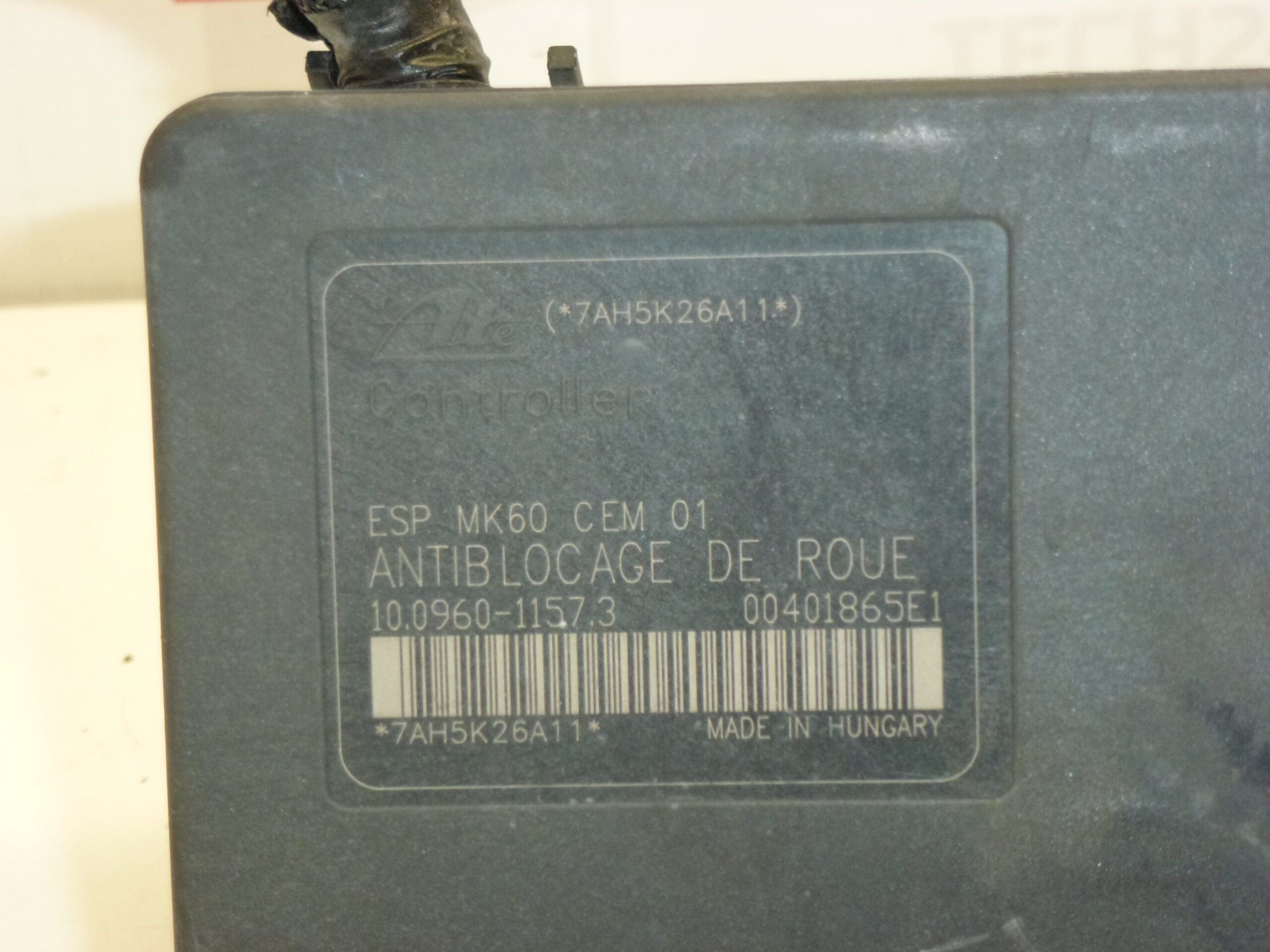 ABS ECU ESP Peugeot 206 9659137080 10.0960-1157.3