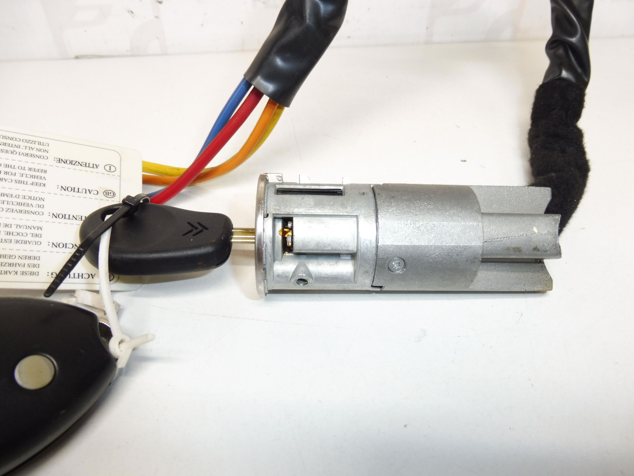 Slotenset, schakelkast, 2 sleutels Citroën Xsara 4162Y9 4162Z4