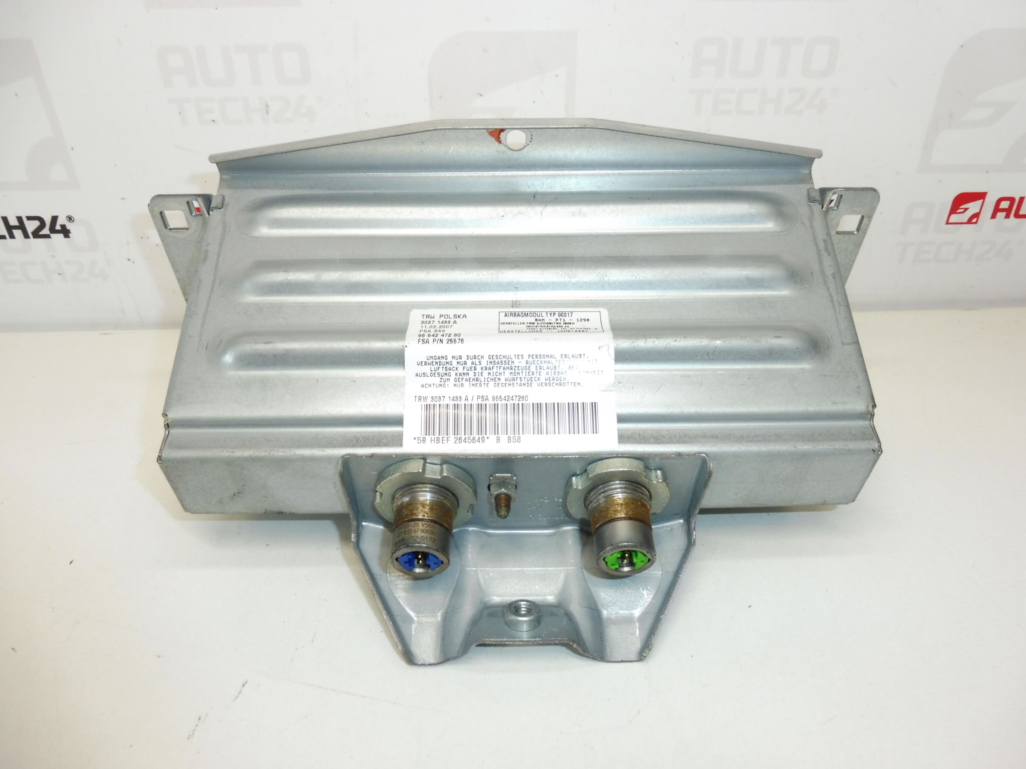 Airbag voorpassagier Citroën C4 Picasso 9654247280 8216NT