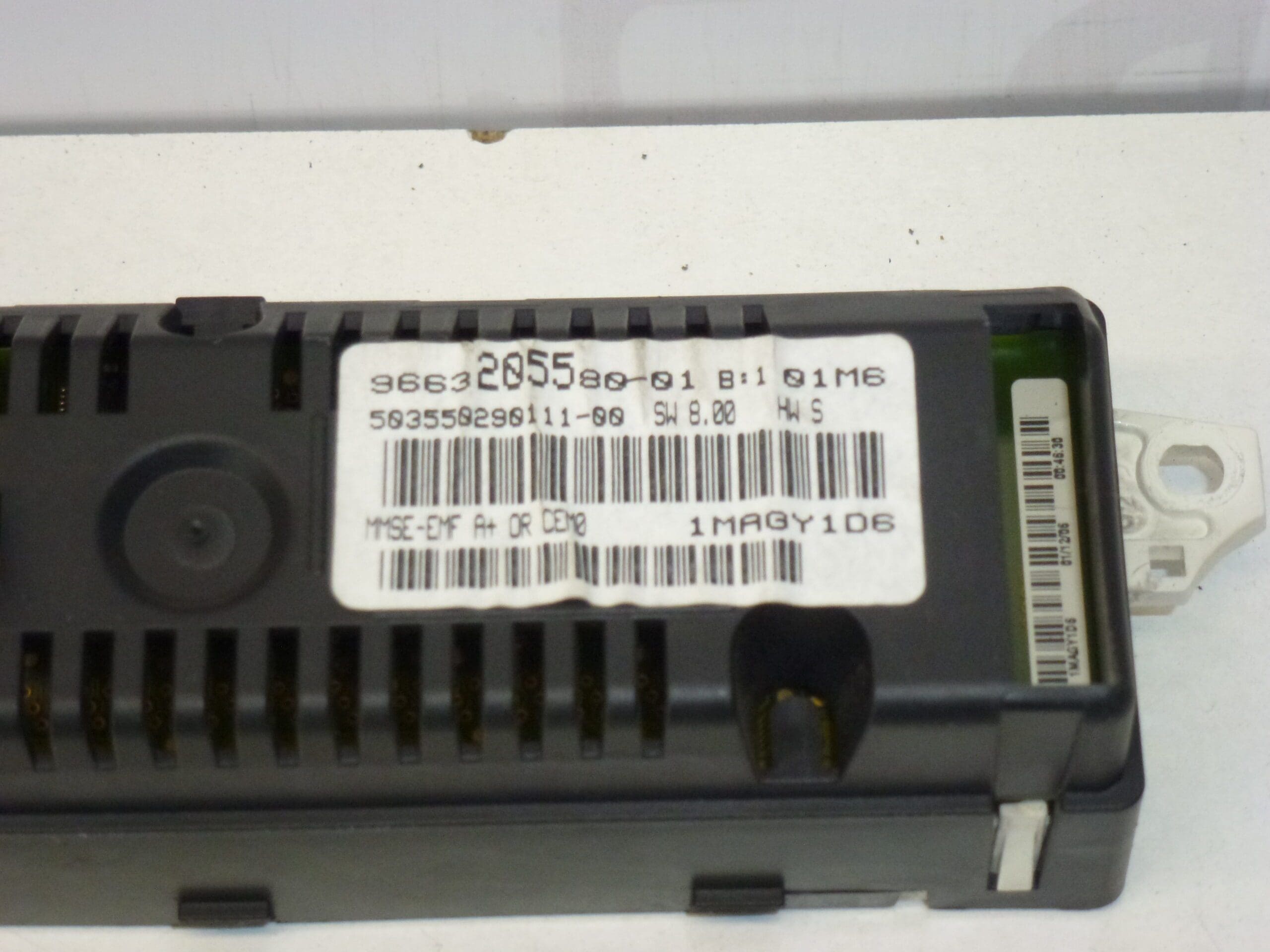 Peugeot 207 computerradio display 9663205580 6593F5