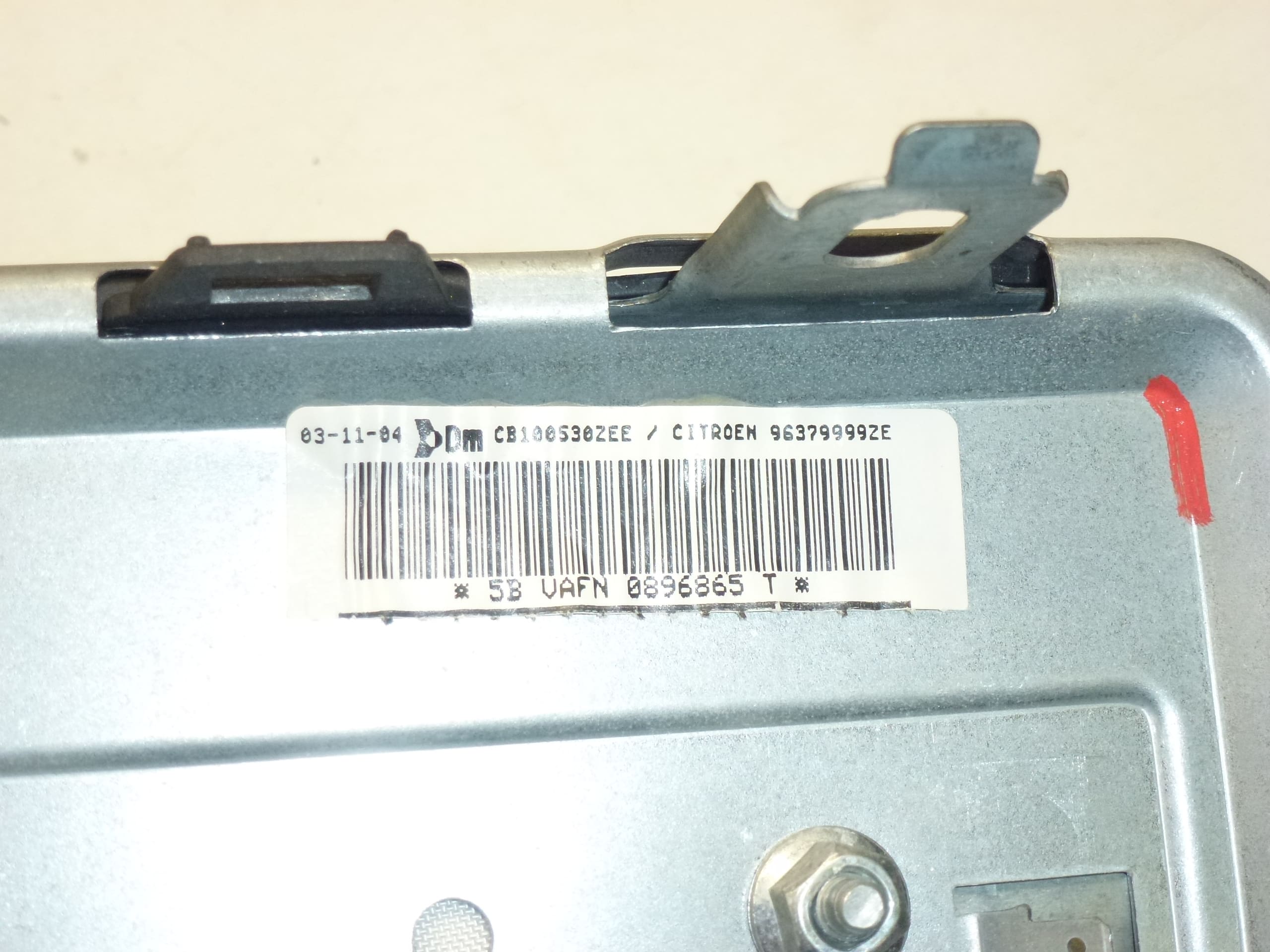 Airbag passagier Citroën C2 C3 96379999ZE 8216Y4