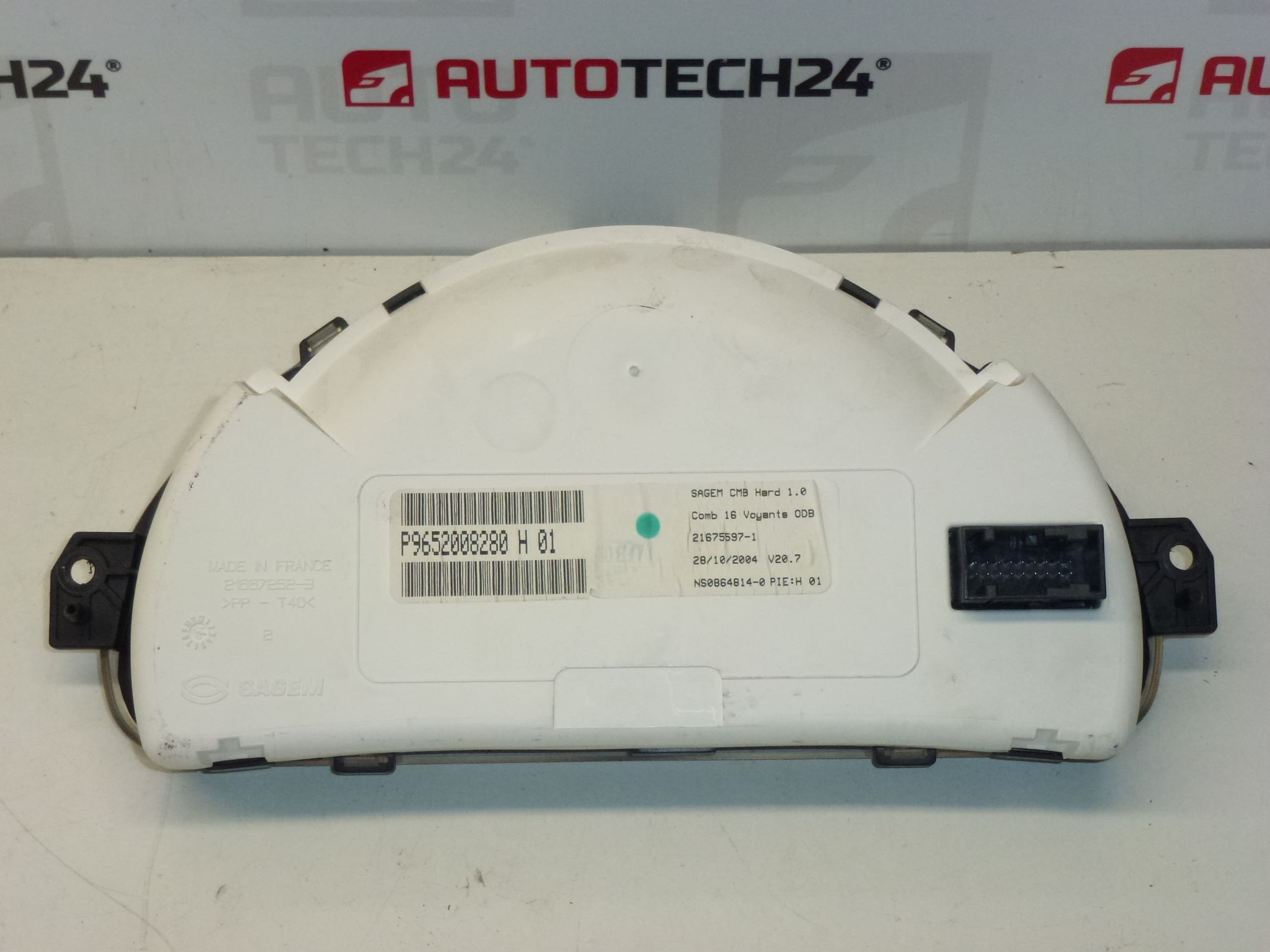 Snelheidsmeter Citroën C2 C3 189000 km 9652008280 6105EV