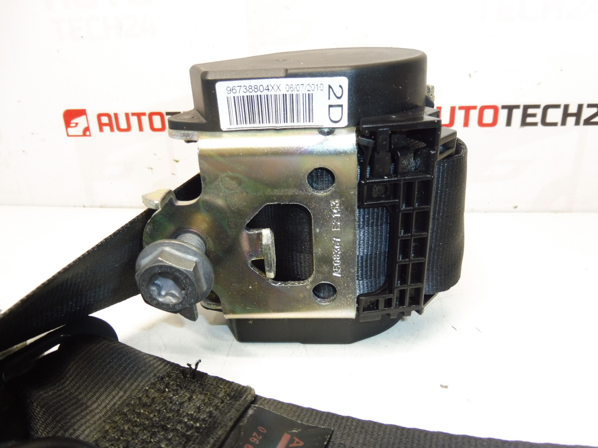 Veiligheidsgordel rechts achter Peugeot 207 96738804XX 8975XK