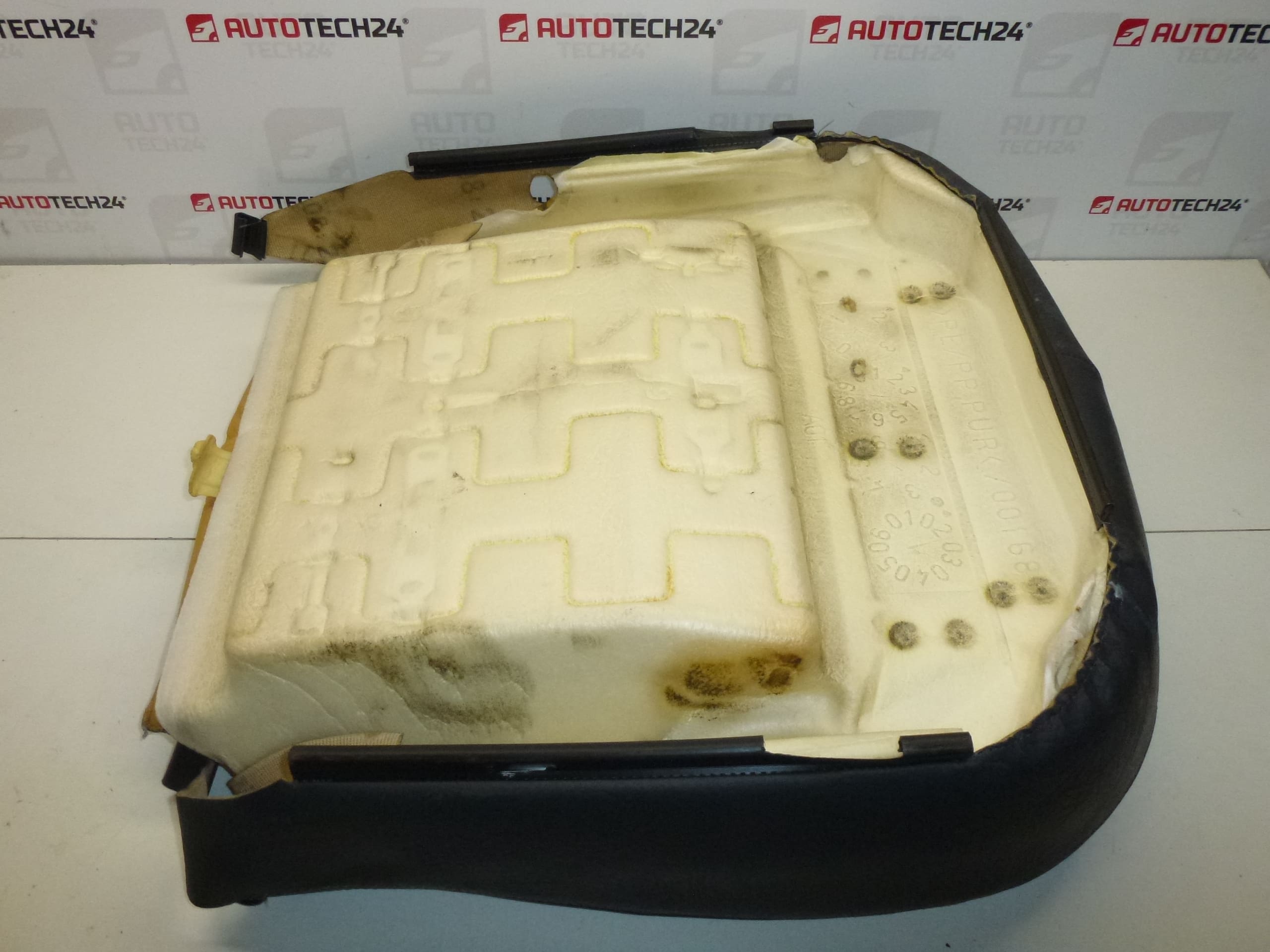 Citroën C5 passagiersstoel hoes zwart leer 8870EK