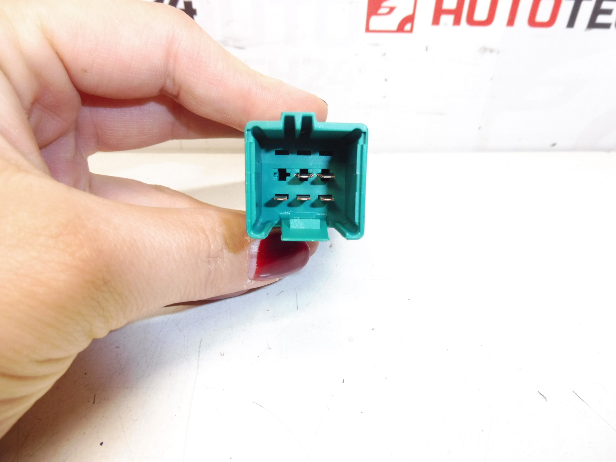 Bediening stoelverwarming Citroën Peugeot 6552YE