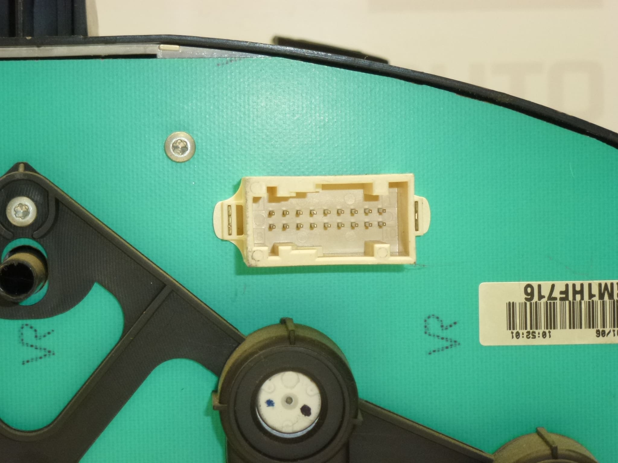 Teller 176 duizend km Peugeot 206 9656696280