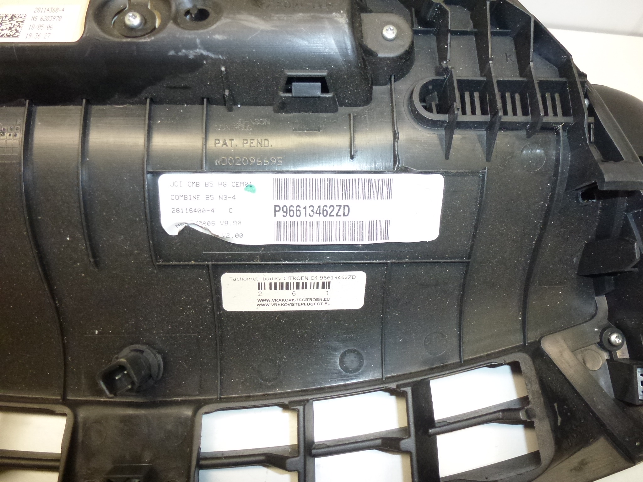 Alarm toerenteller Citroën C4 96613462ZD 6106VZ