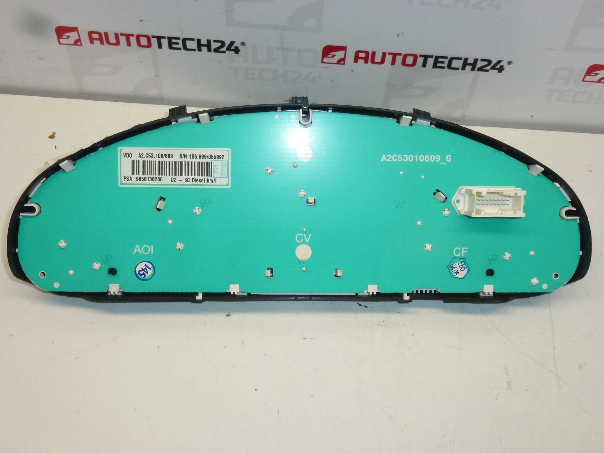 Snelheidsmeter Peugeot 407 289 duizend km 9658138280