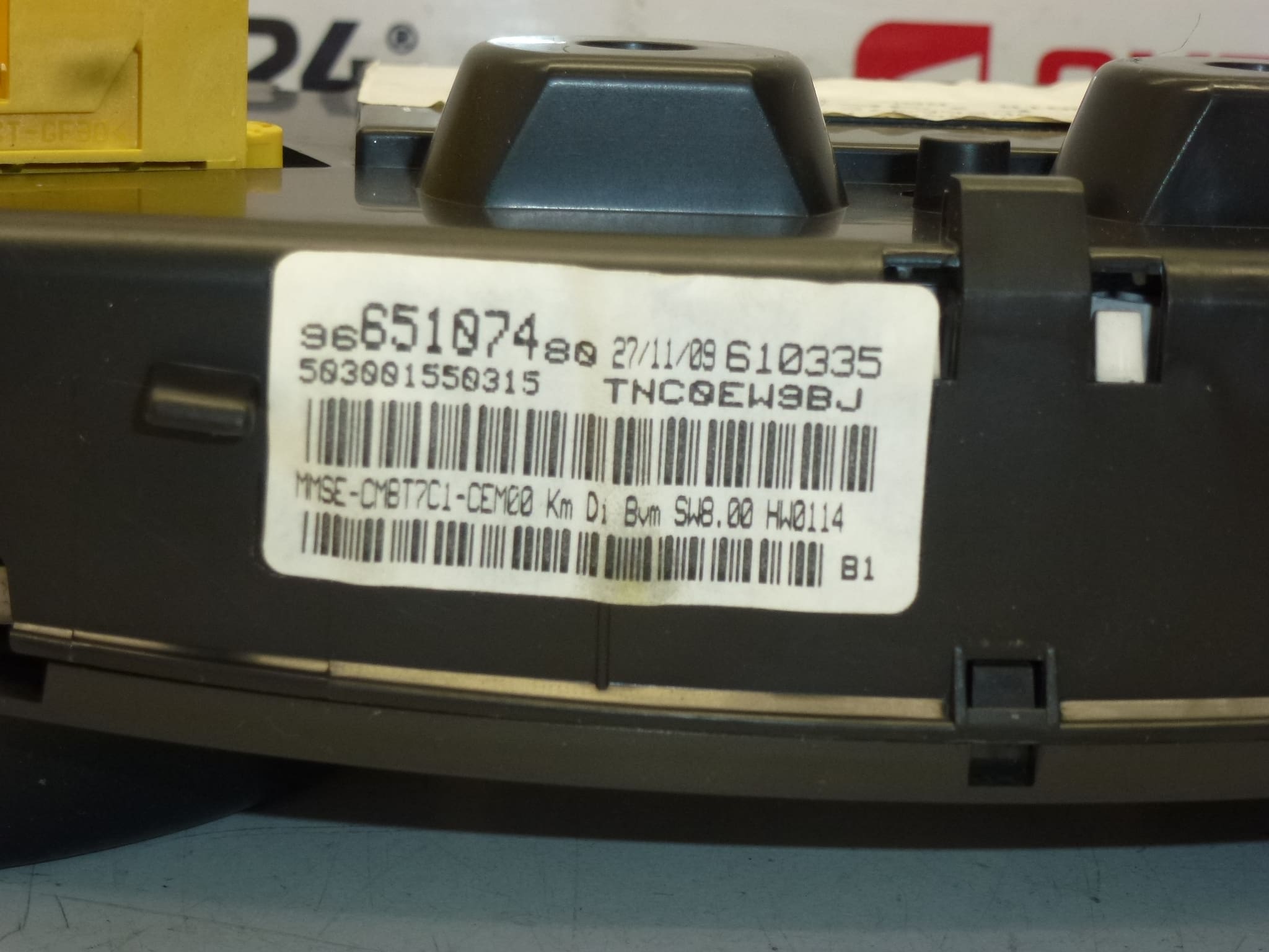 Teller kilometerstand 176 duizend km Peugeot 308 9665107480 6103HS