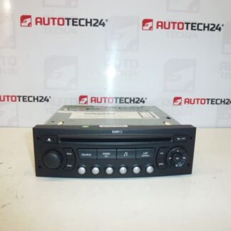 Autoradio met CD MP3 Citroën Peugeot 9663080277 657903