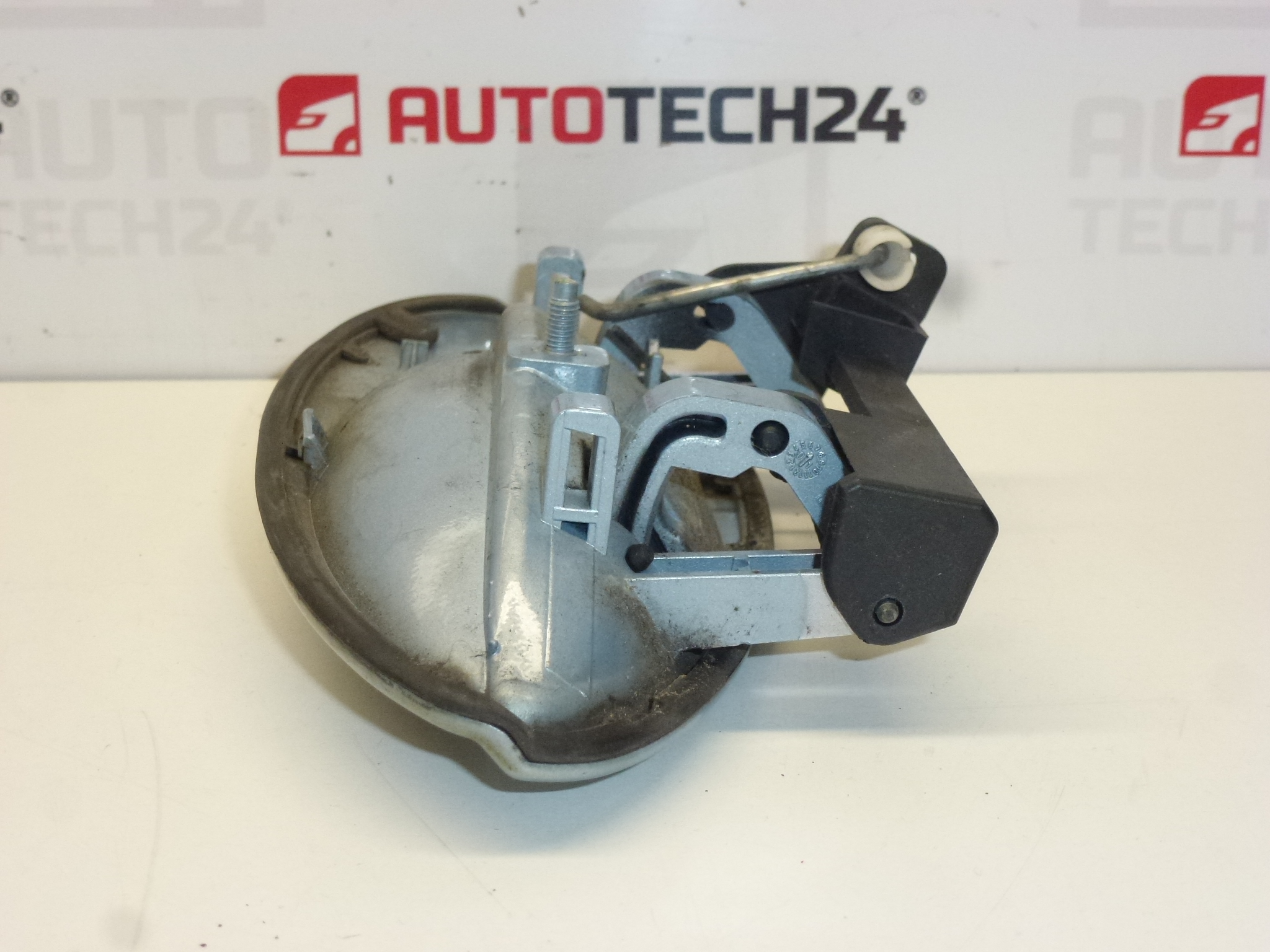 Portiergreep links achter Citroën C5 I en II 9631831077 9101S7 blauw