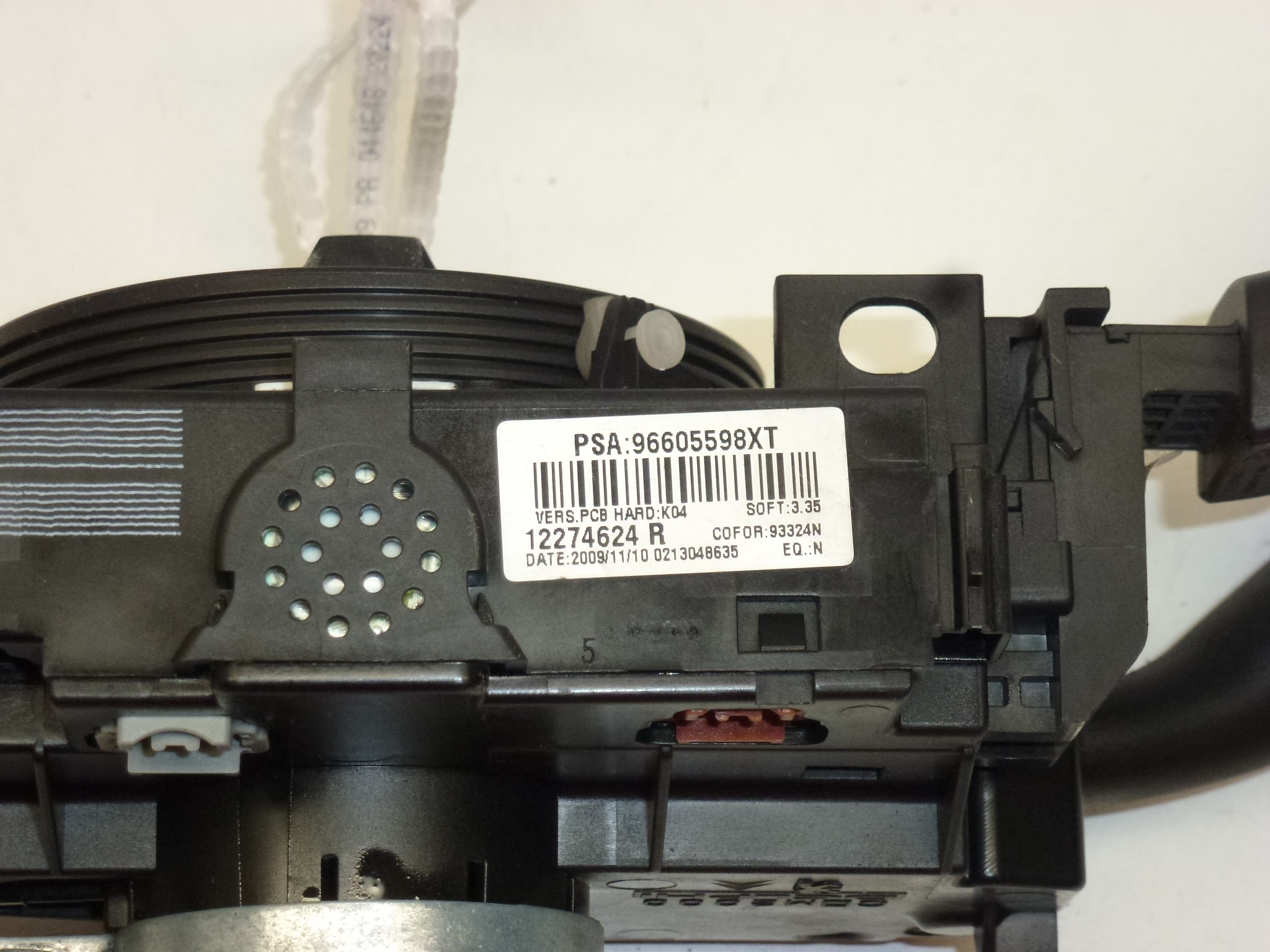 Citroën Peugeot 96605598XT 6242A3 Hendelbediening