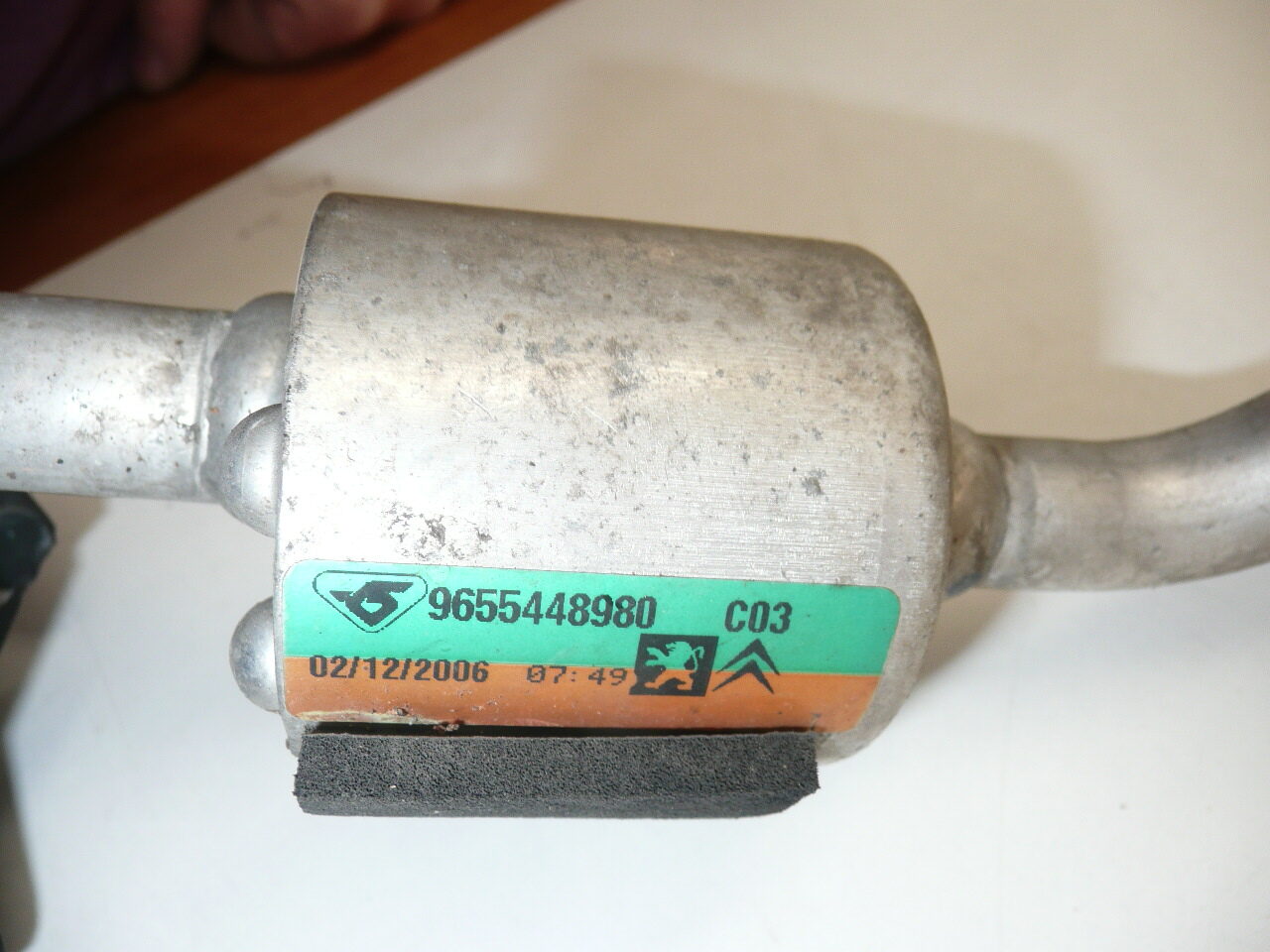 Klimaatleiding Peugeot 207 9655448980 6460TV