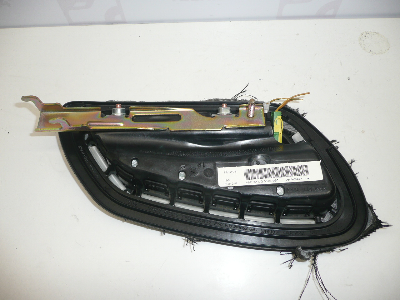 Stoelairbag rechts Peugeot 206 96484354ZR 8216AA