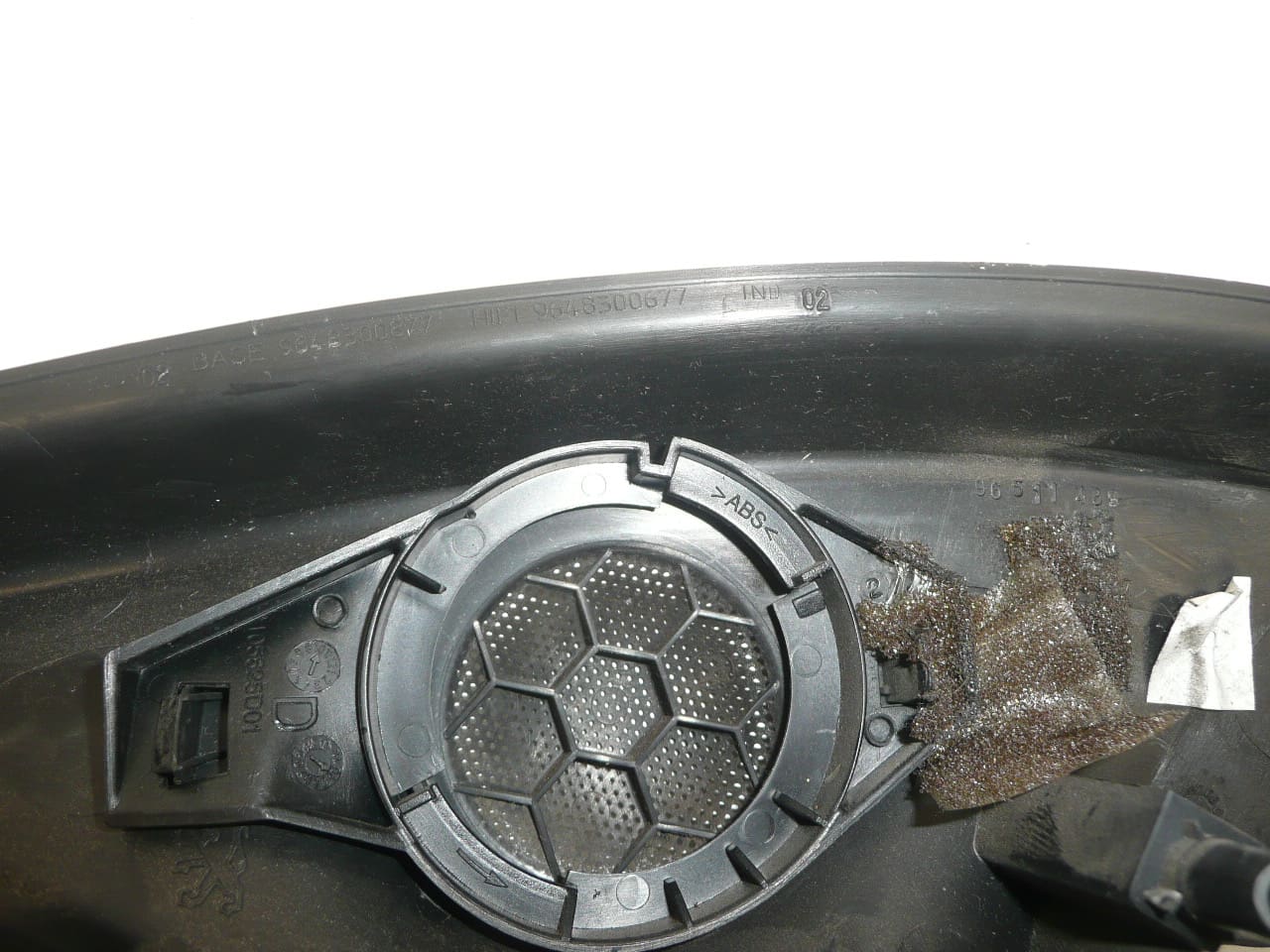 Achteruitkijkspiegel Deksel Peugeot 206 96511489 9648300877 9015X6 - Afbeelding 2