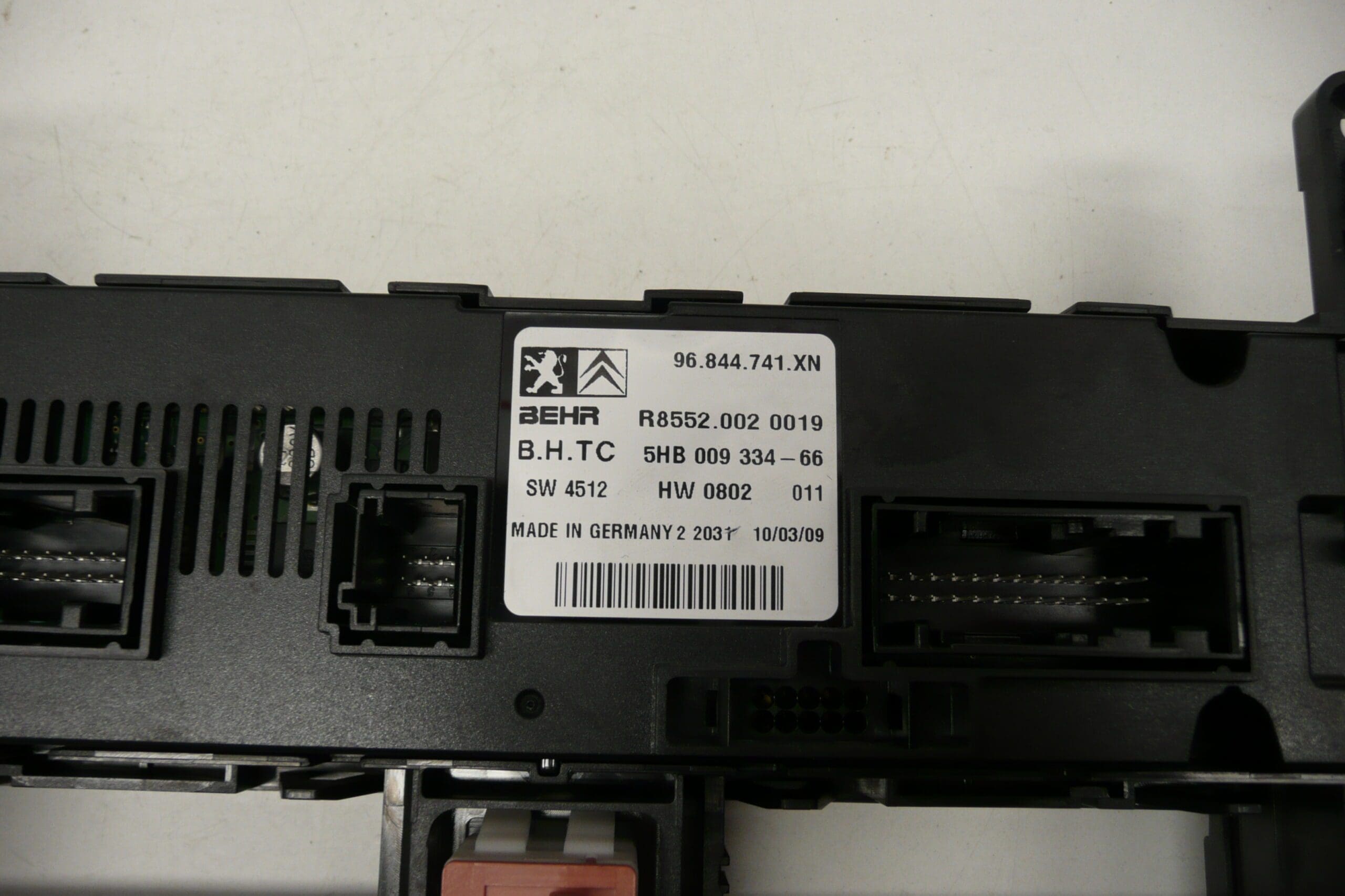 Klima Controle Peugeot 407 96844741XN 6452J8 - Afbeelding 2