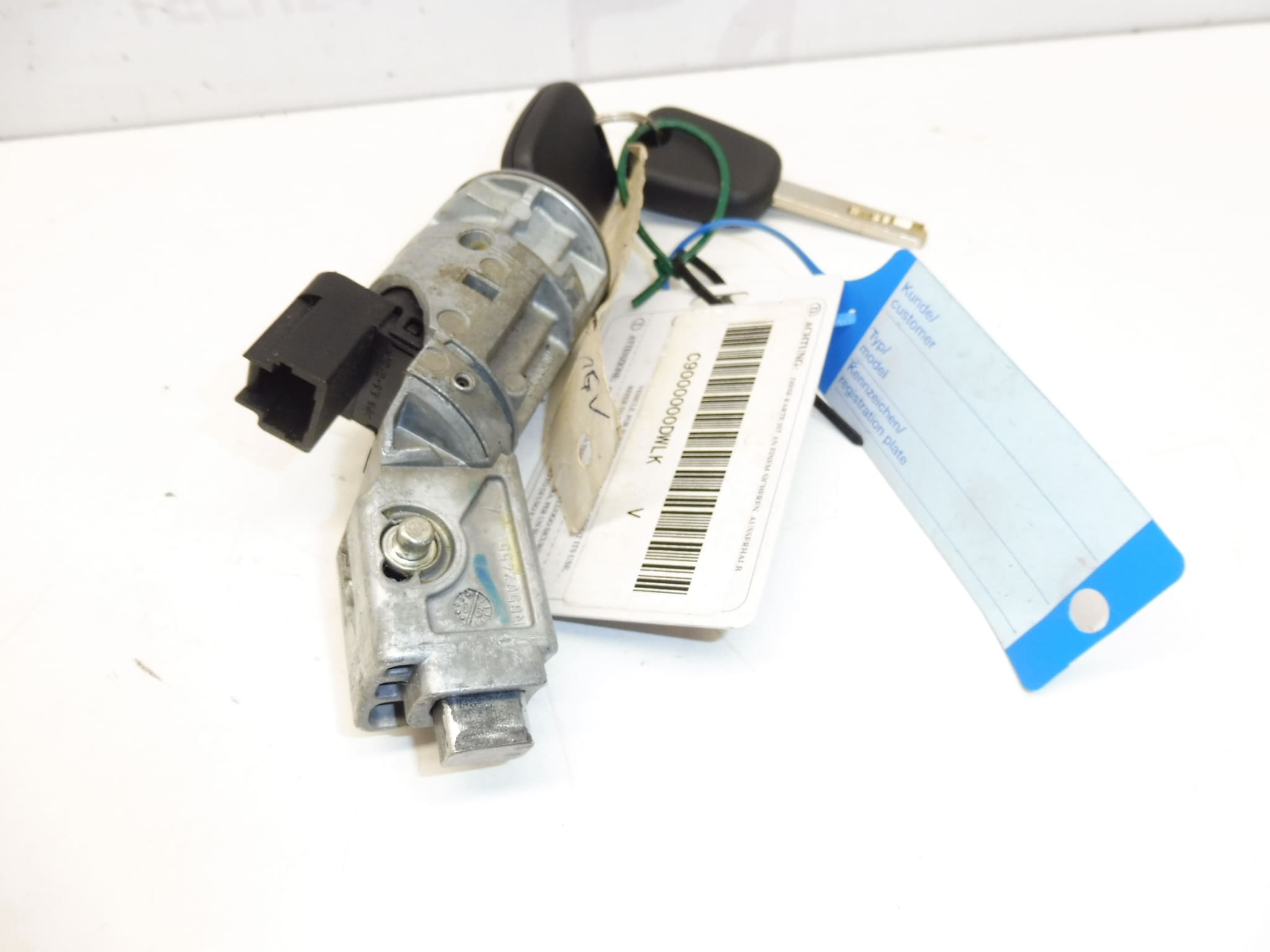 Contactslot met 2 sleutels Citroën C4 4162EA - Afbeelding 2