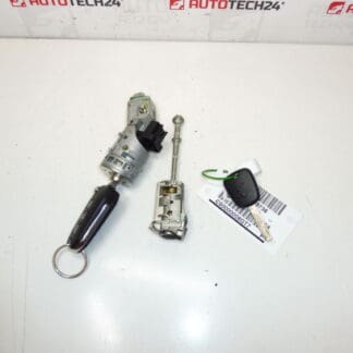 Slotenset plus Peugeot 301 transpondersleutel 9678792480