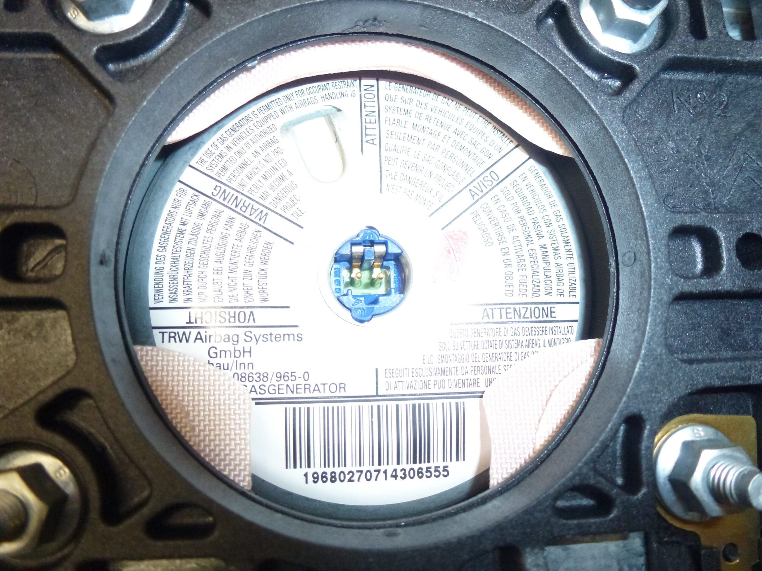 Airbag Citroën Berlingo II 96639595XT 4112GG - Afbeelding 2