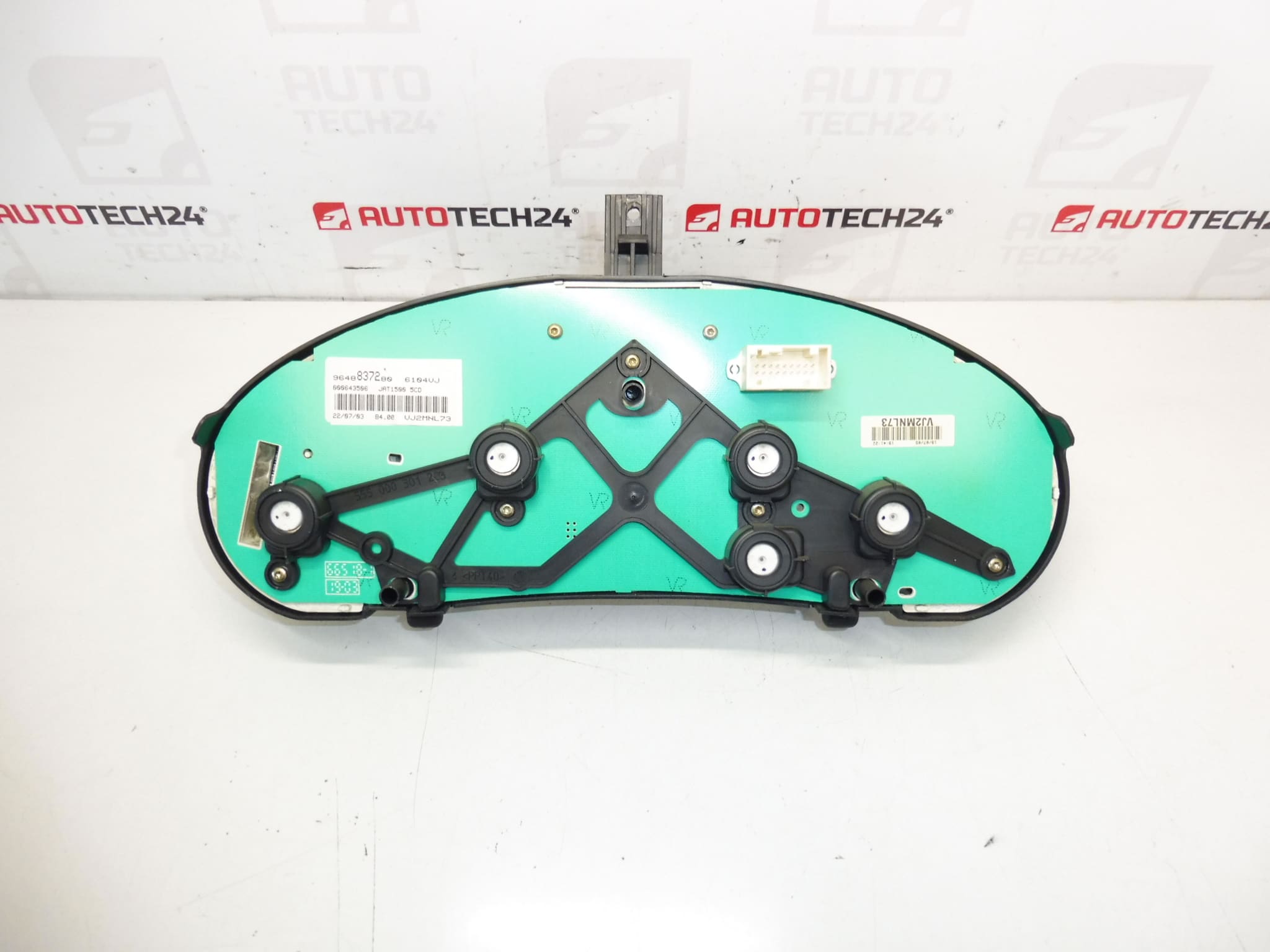 Tachometer Peugeot 206 9648837280 6104VJ - Afbeelding 2