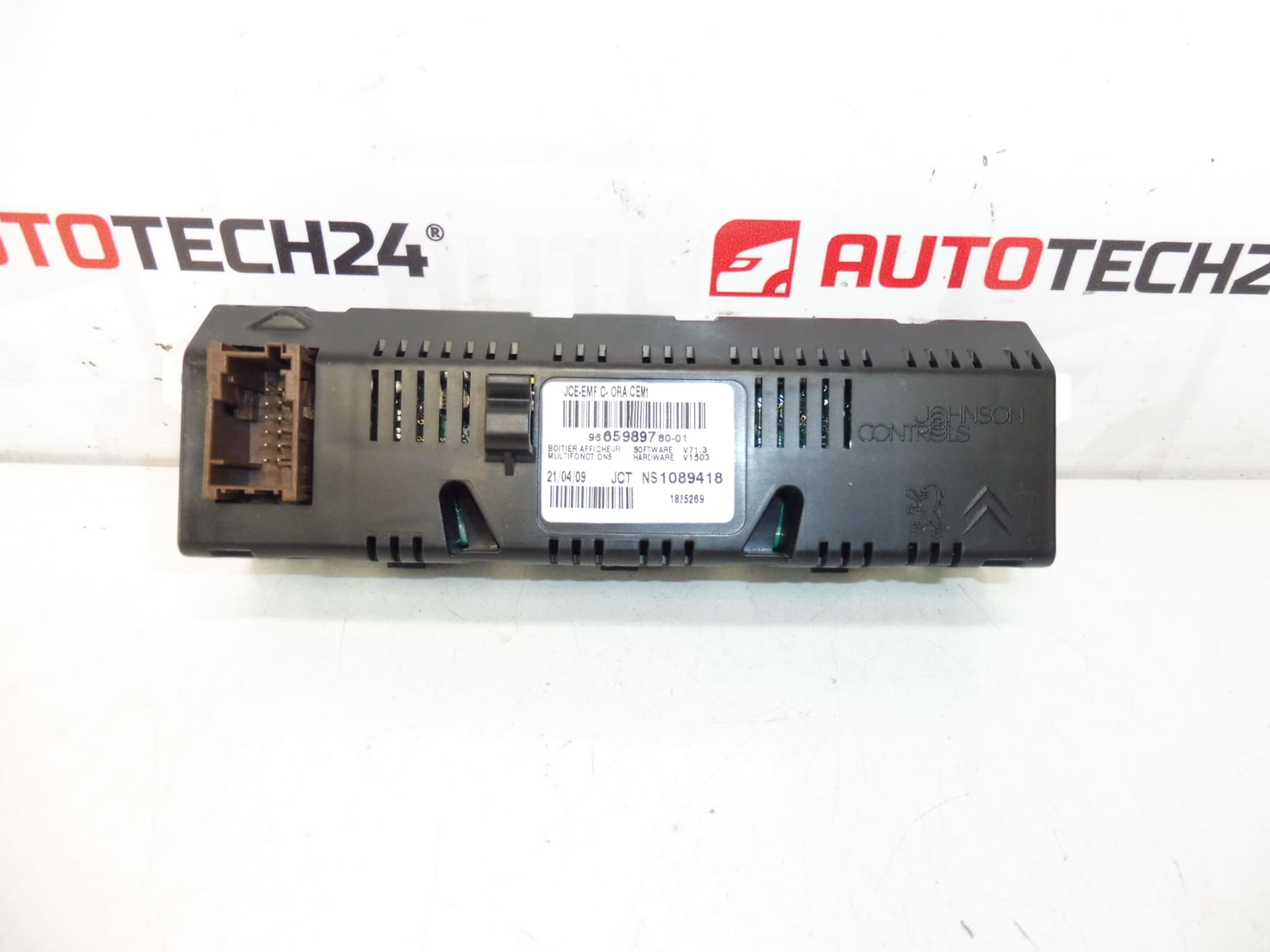 Display Radio Computer Citroën Peugeot 9665989780 9821852480 6593E6 - Afbeelding 2
