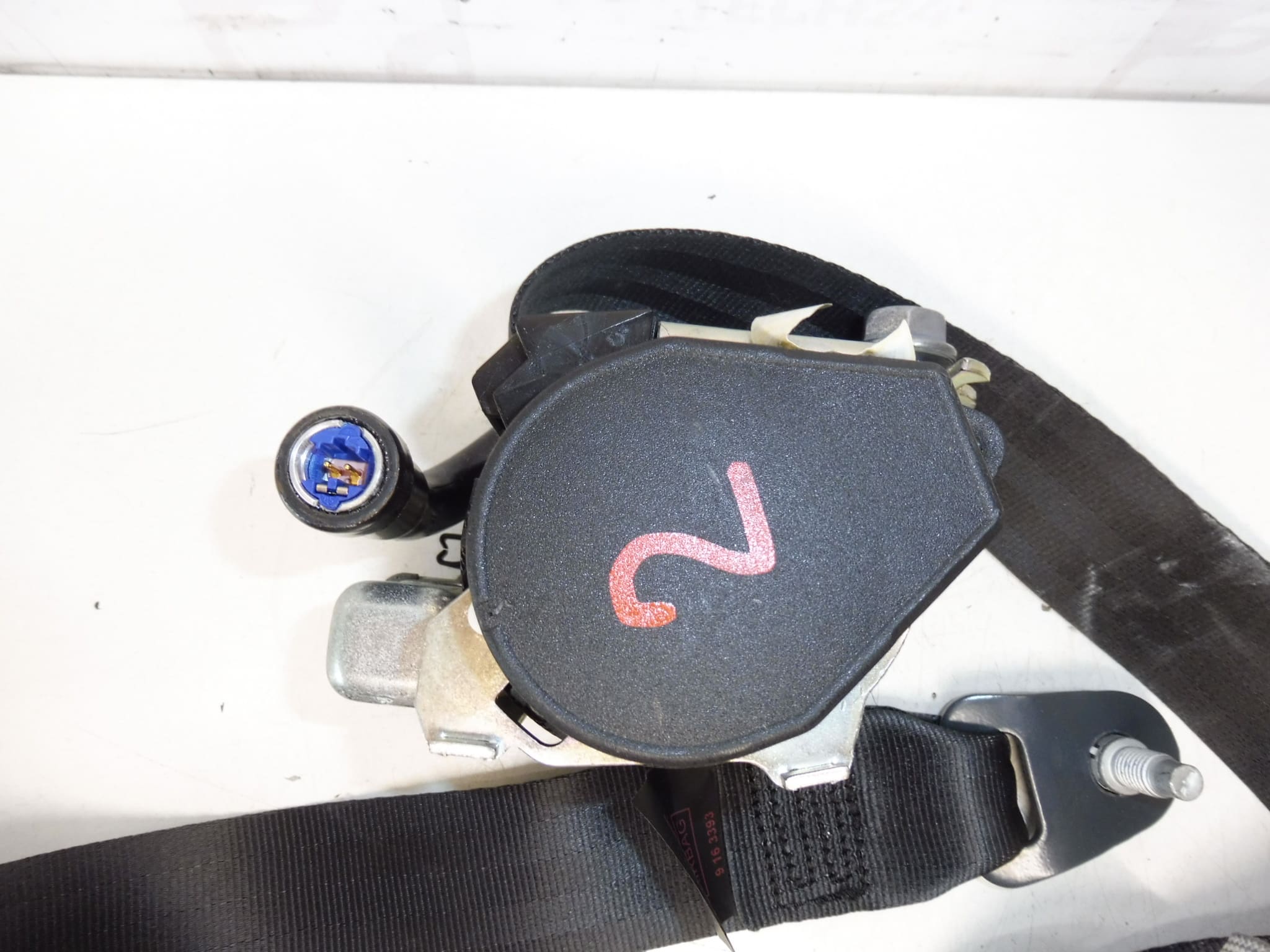 Veiligheidsgordel voor de passagier Peugeot 308 96569048XX 8975K5 - Afbeelding 2