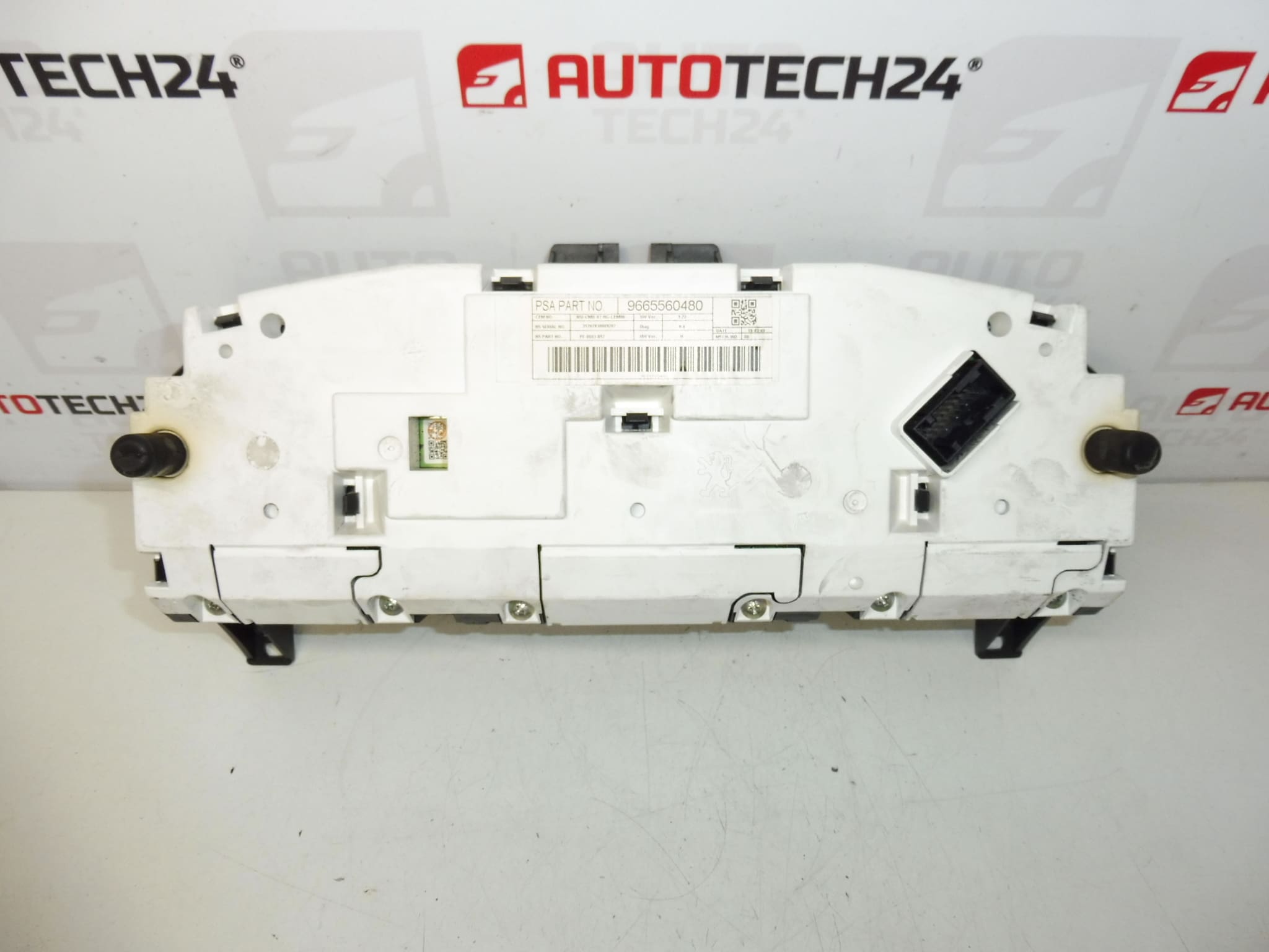 Tachometer Citroën C5 X7 9665560480 9809867480 6103AA - Afbeelding 2