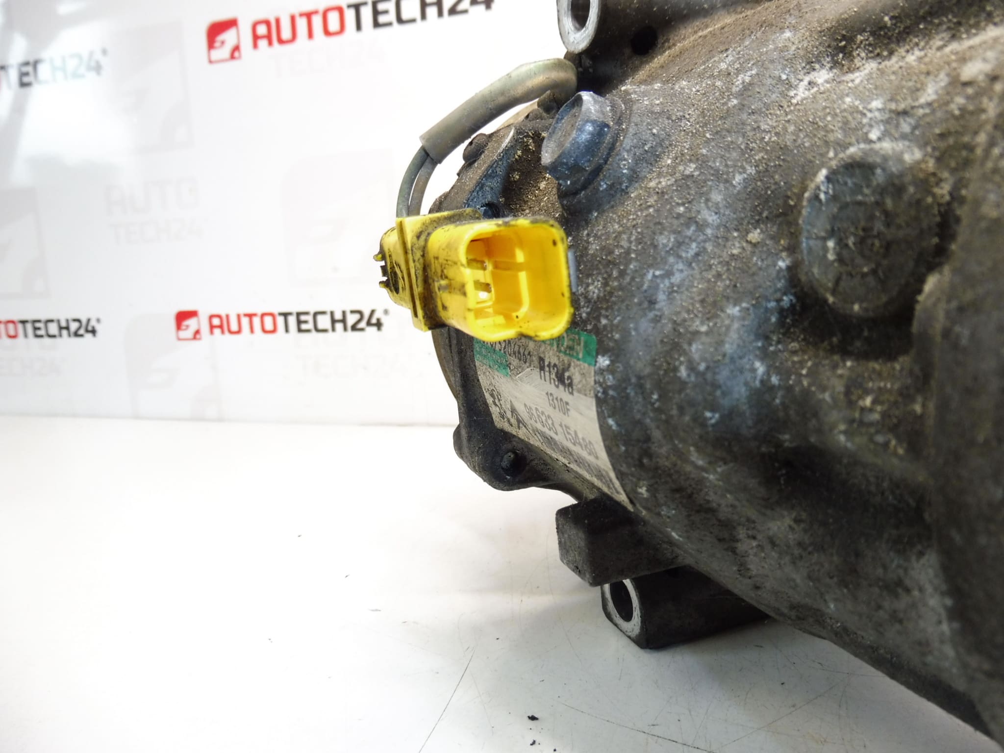 Gebruikte airconditioningcompressor Sanden SD7C16 1310F 9663315480 6453WY - Afbeelding 2