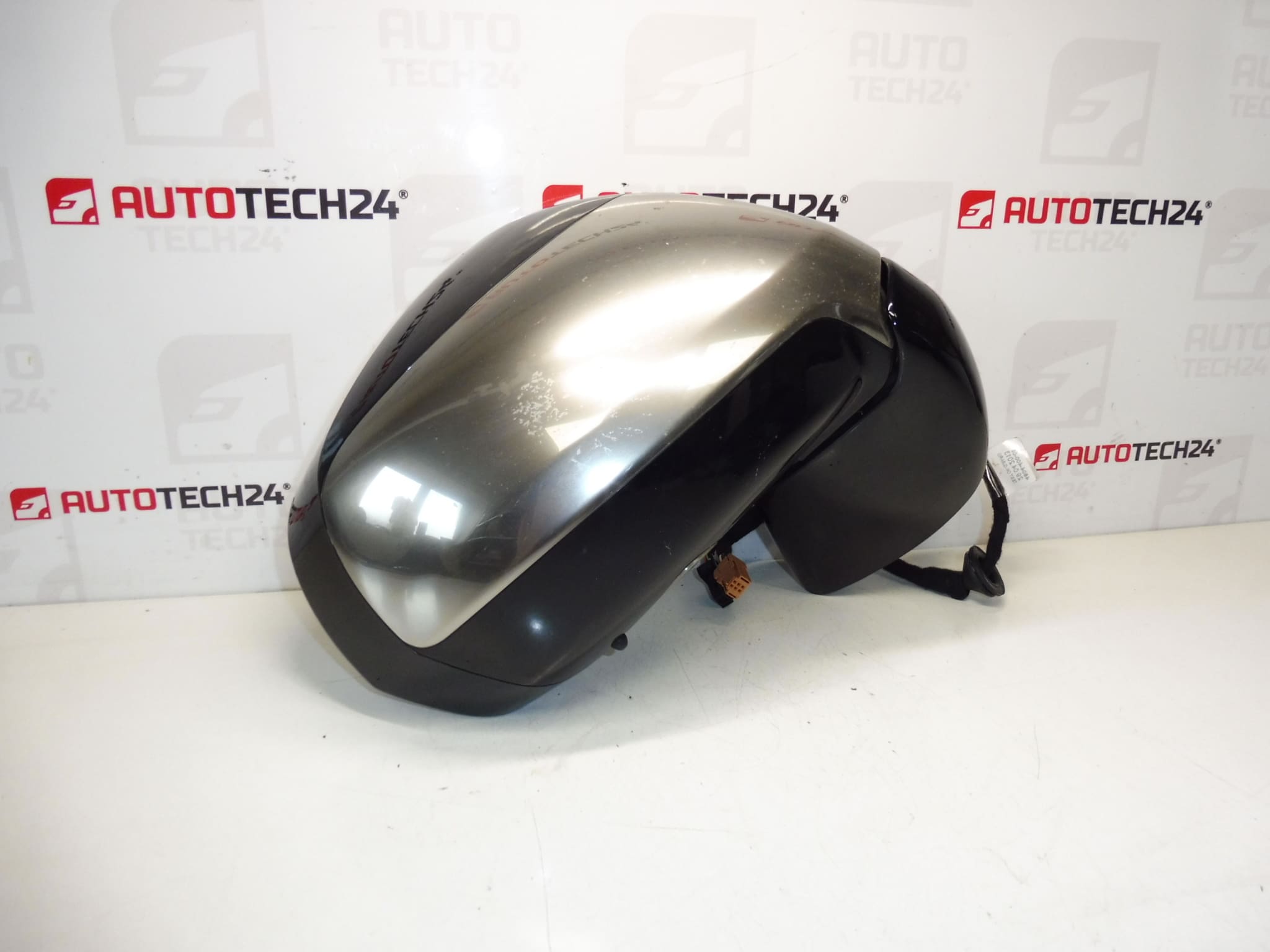 Rechter spiegel chroom Citroën C3 Picasso 1609347580