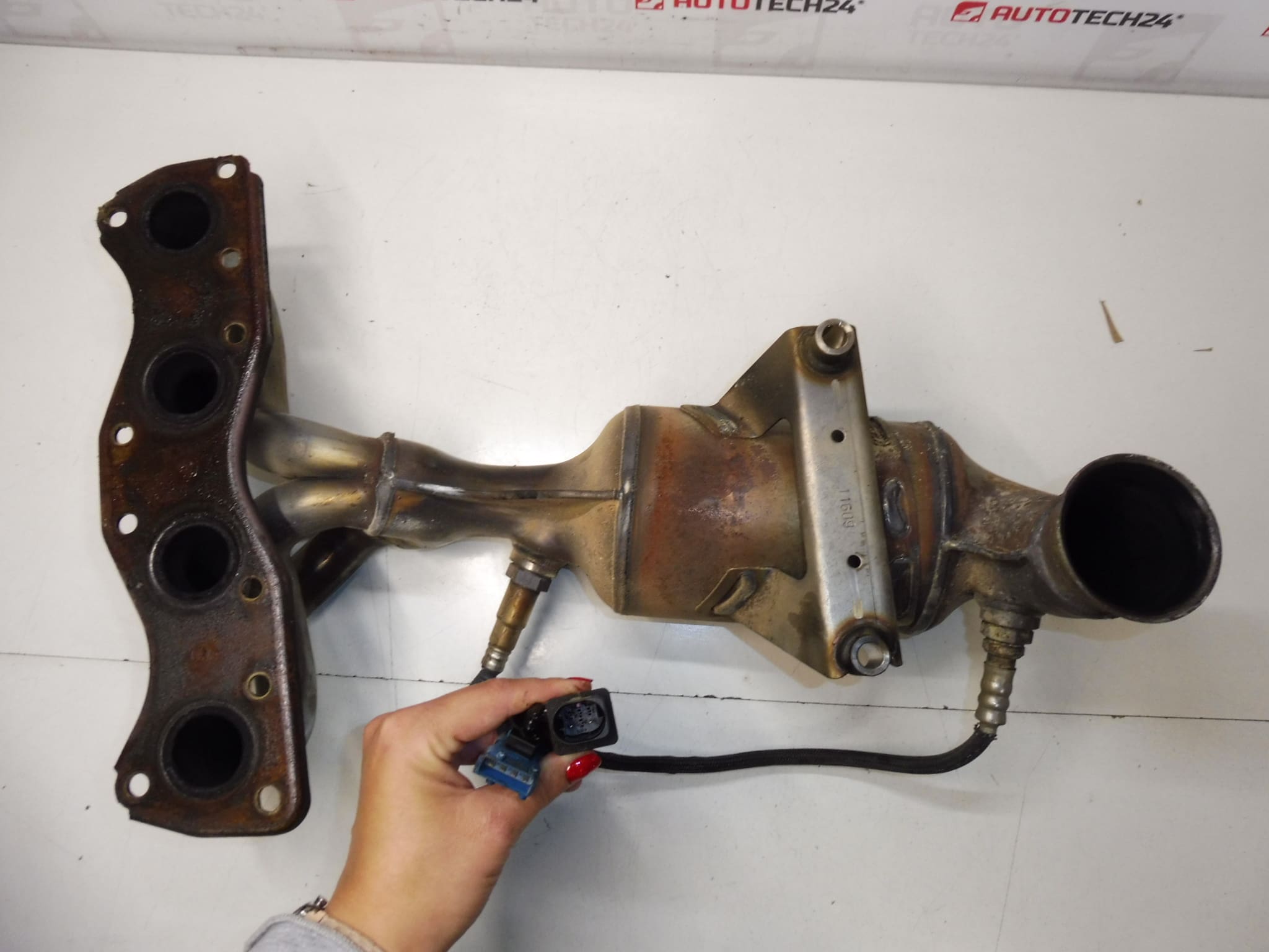 Catalyst Citroën Peugeot 1.4 VTI 1.6 VTI 98000km K418 0341N1 - Afbeelding 2