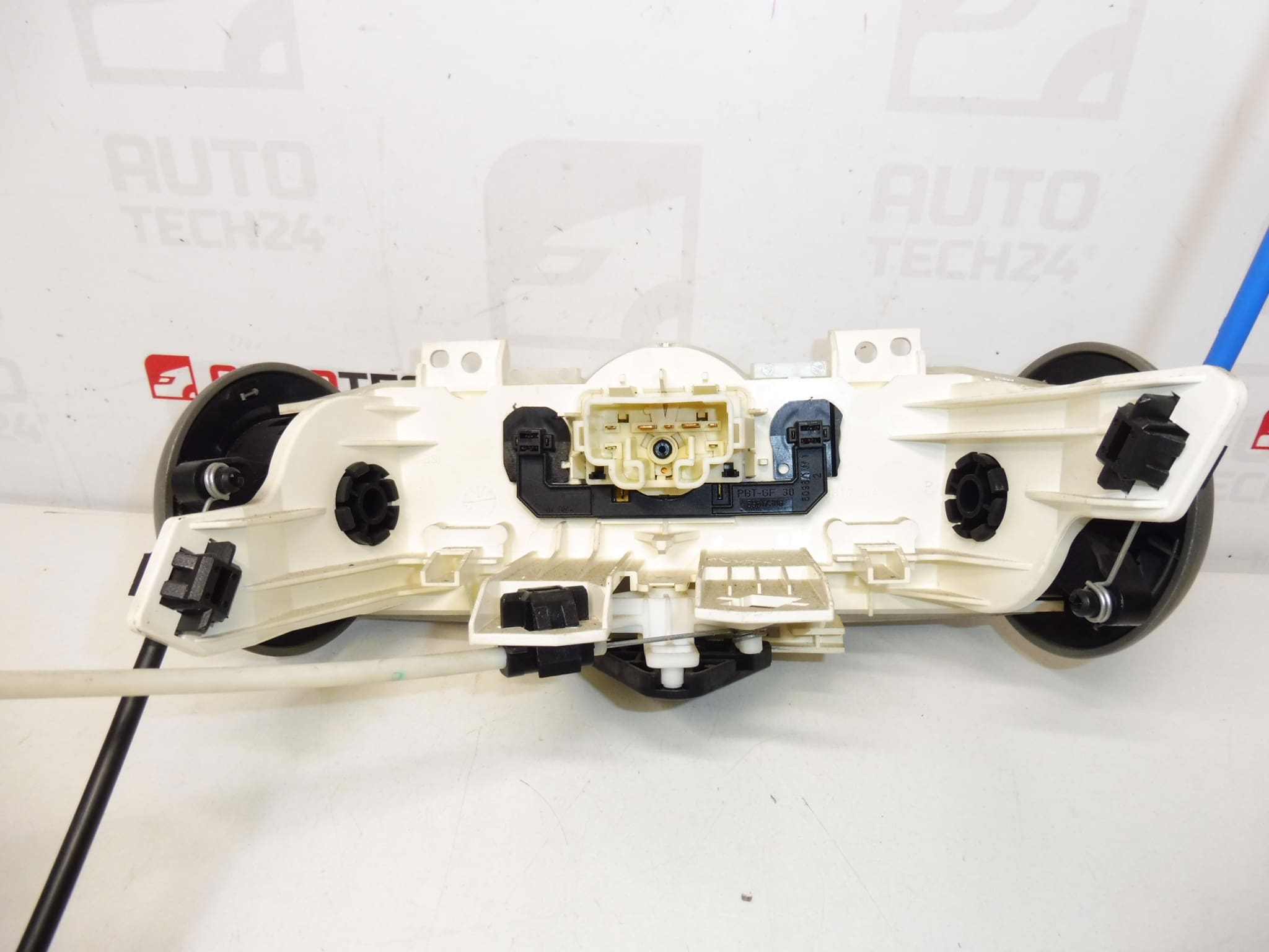 Aircobediening Citroën Peugeot 55900-0H040 55900-0H020 met stangen - Afbeelding 2