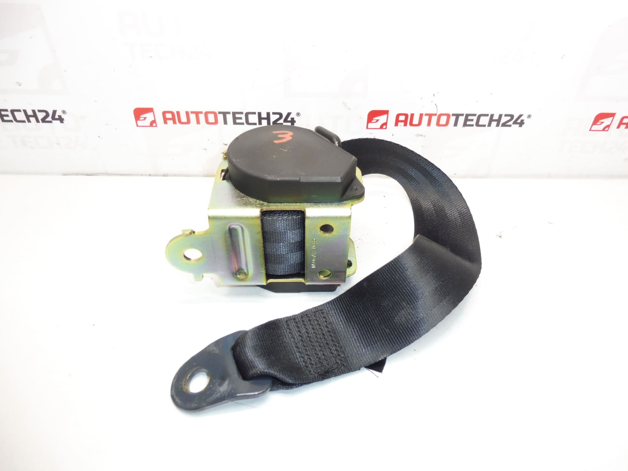 Belt achter Peugeot 307 Citroen C4 Hatchback 96567808xx 8974JK - Afbeelding 2