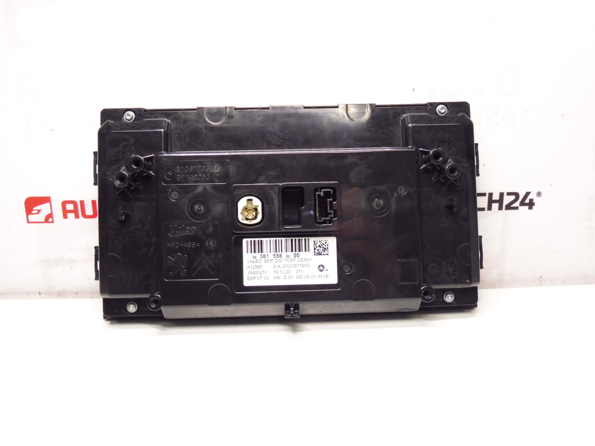 Peugeot 308 T9 airconditioning computer radiodisplay 9838155680 - Afbeelding 2