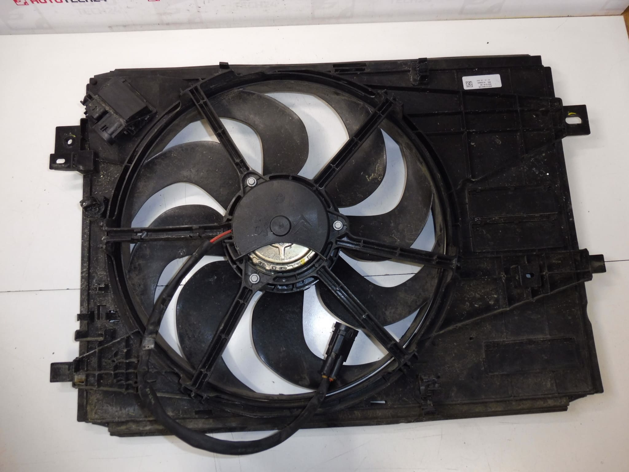 Ventilator Sahara Citroën Peugeot 9806313580 9836638080 - Afbeelding 2