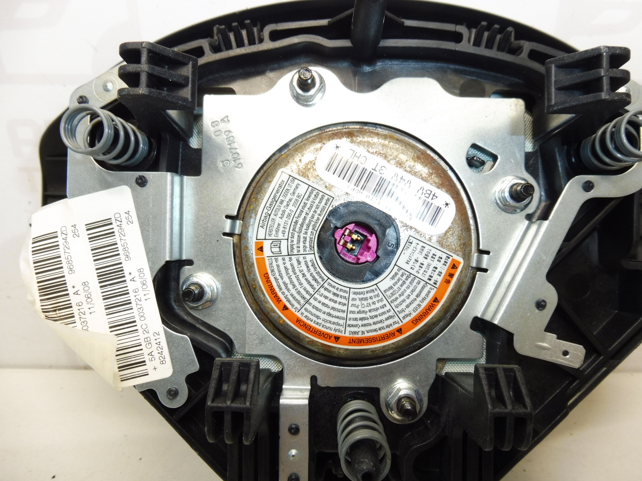 Stuurairbag Peugeot 206+ 207 96857294ZD 4112NW