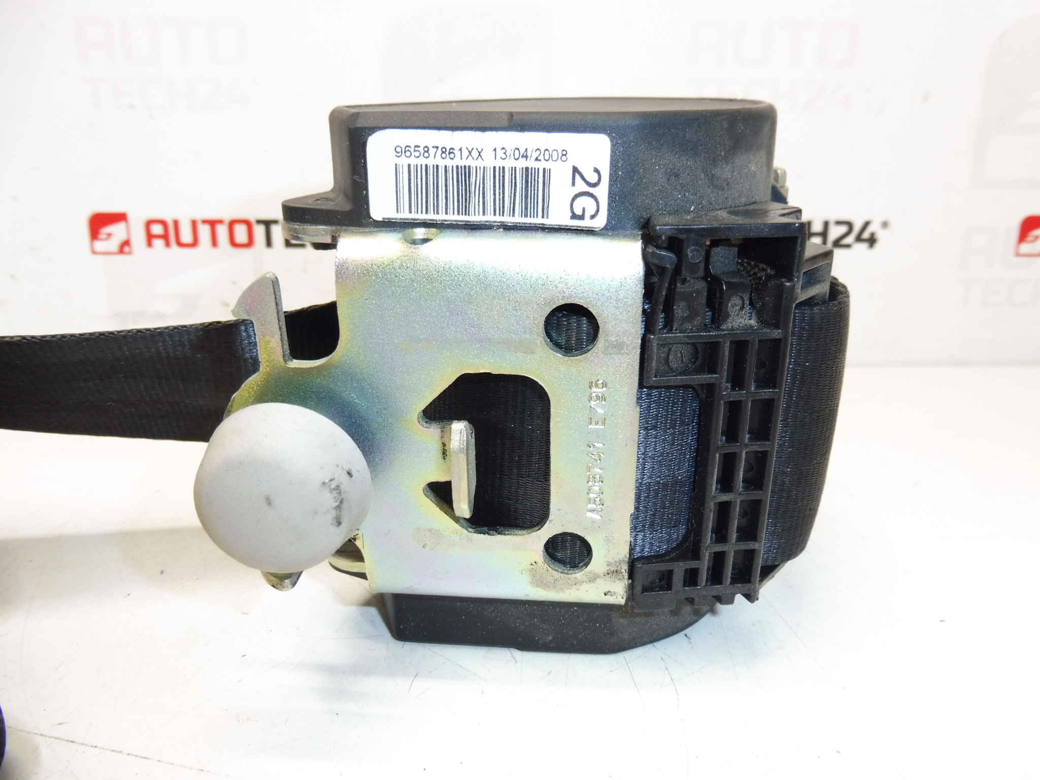 Links achterste veiligheidsgordel Peugeot 207 96587861xx 8975J9