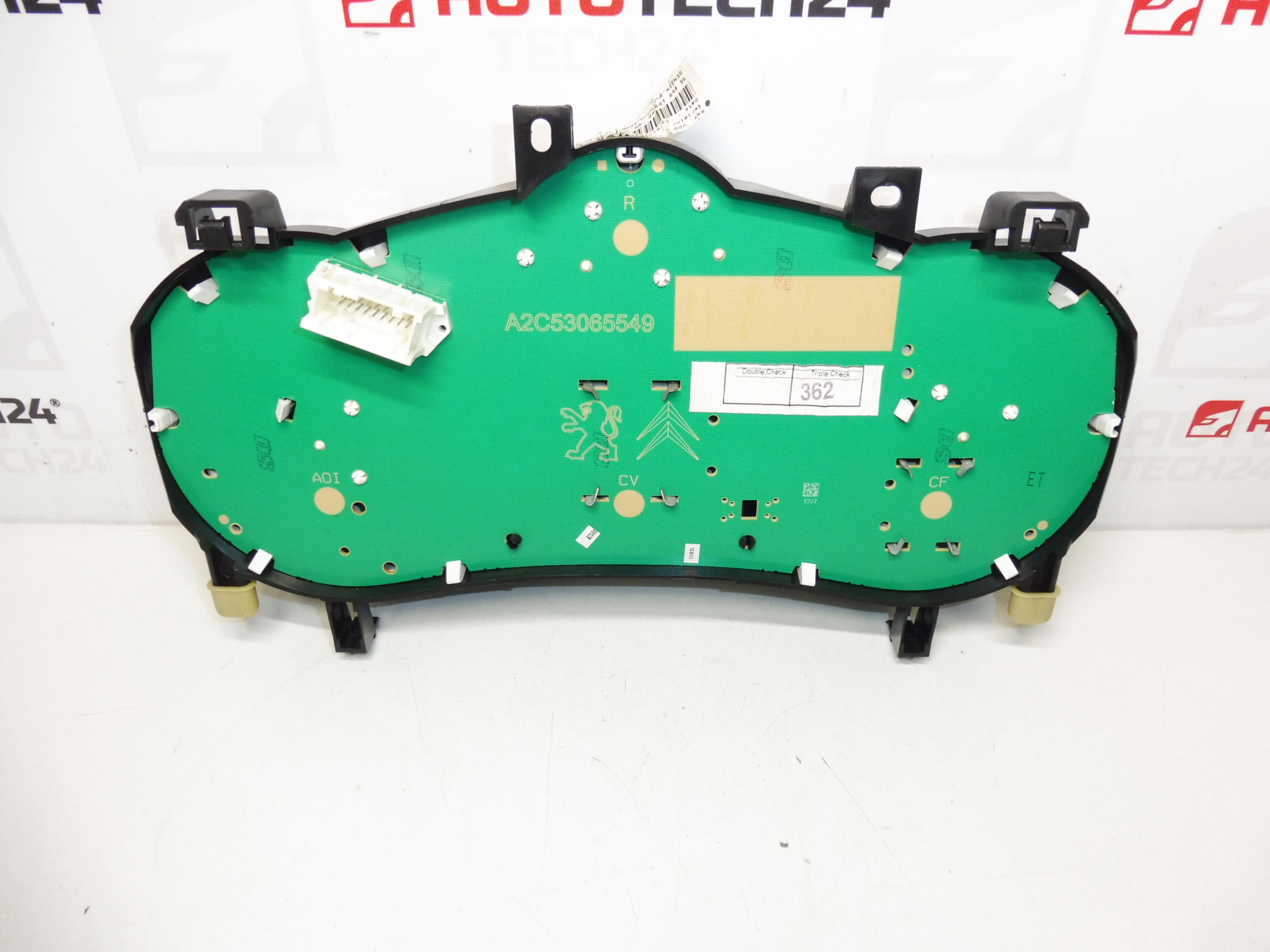 Automatische snelheidsmeter 131000 km Peugeot 207 9666818980 6106JP