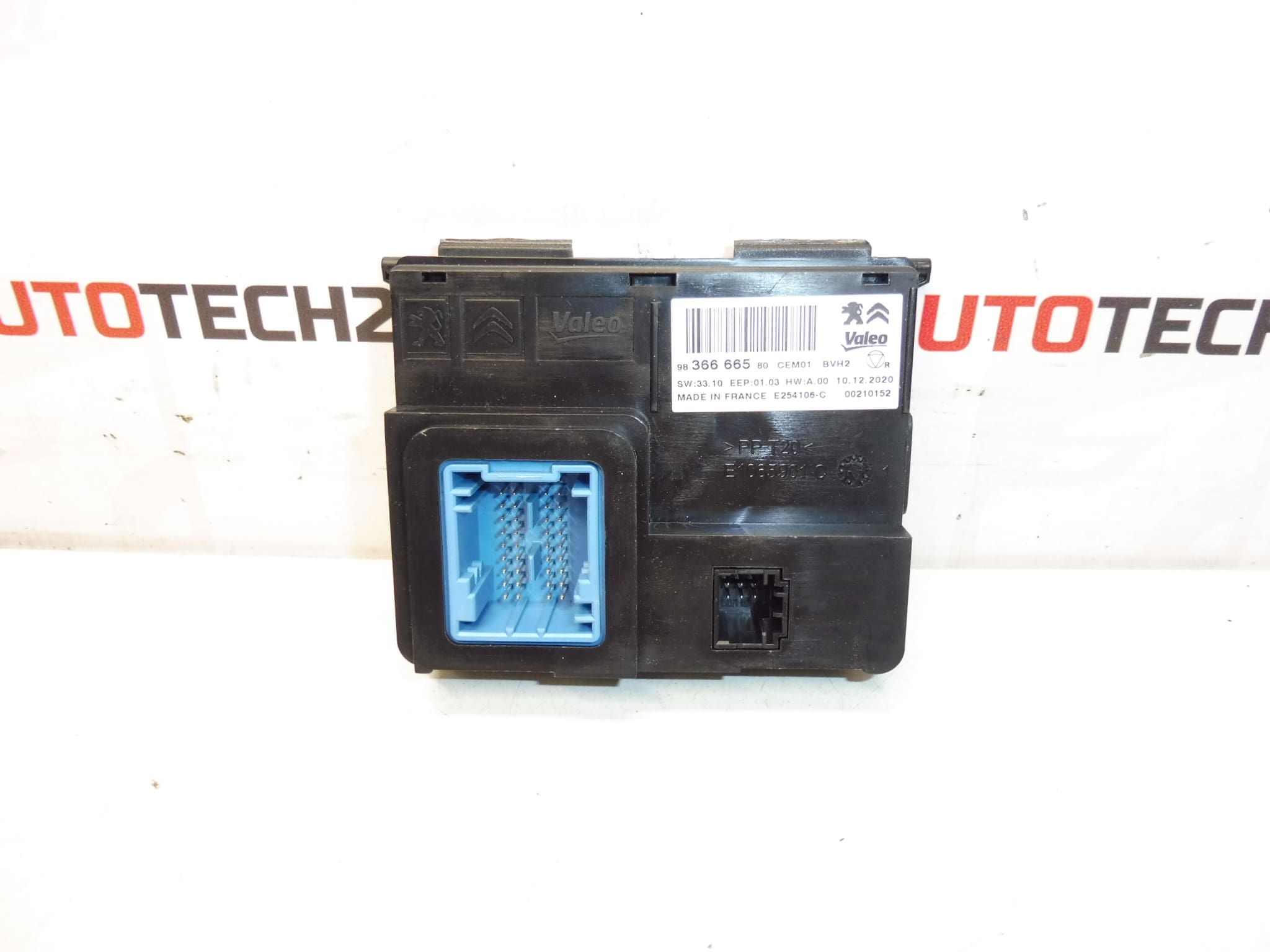 Airco regeleenheid Citroën Peugeot 9836666580 1613153580